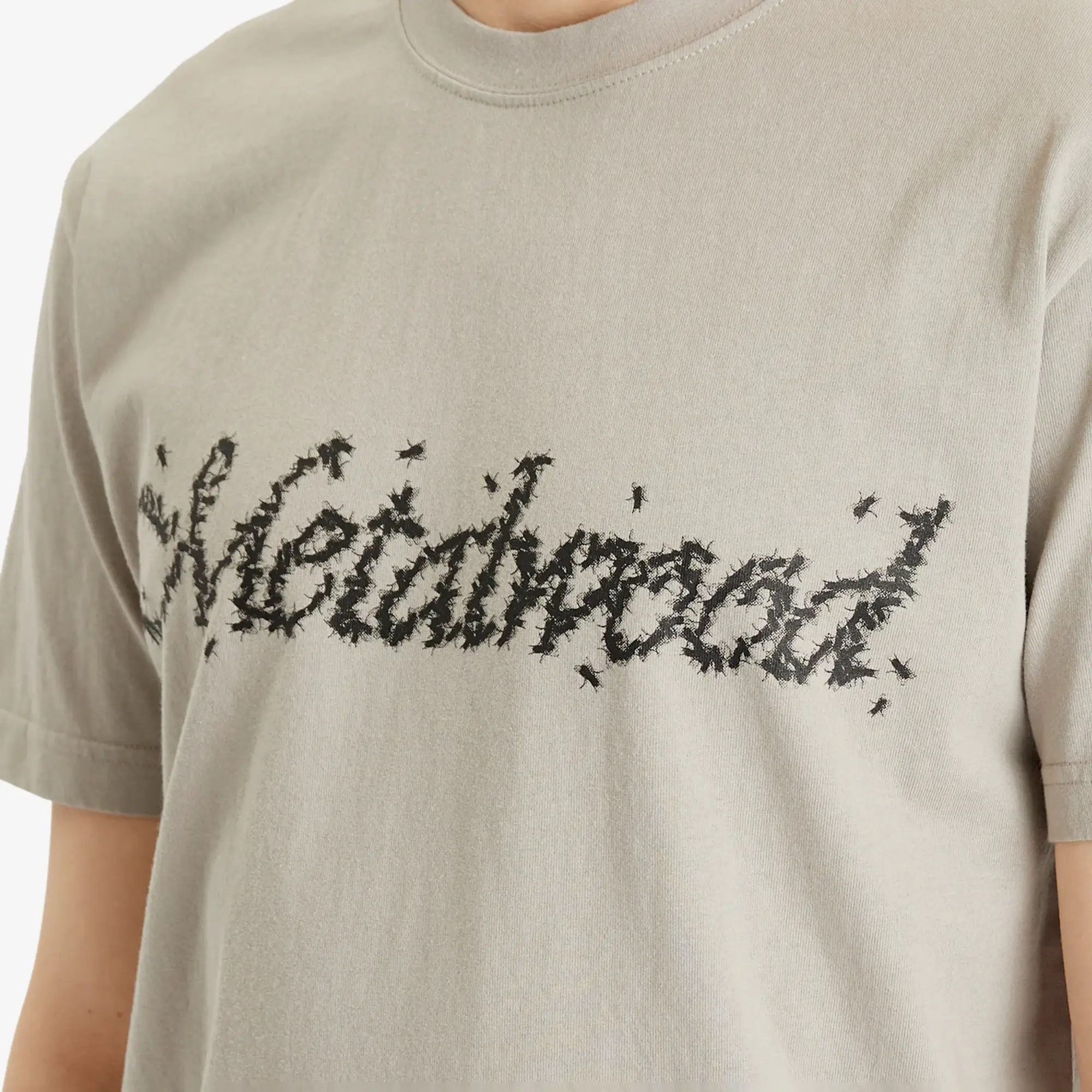 Metalwood Studio Men's Flies T-Shirt Taupe