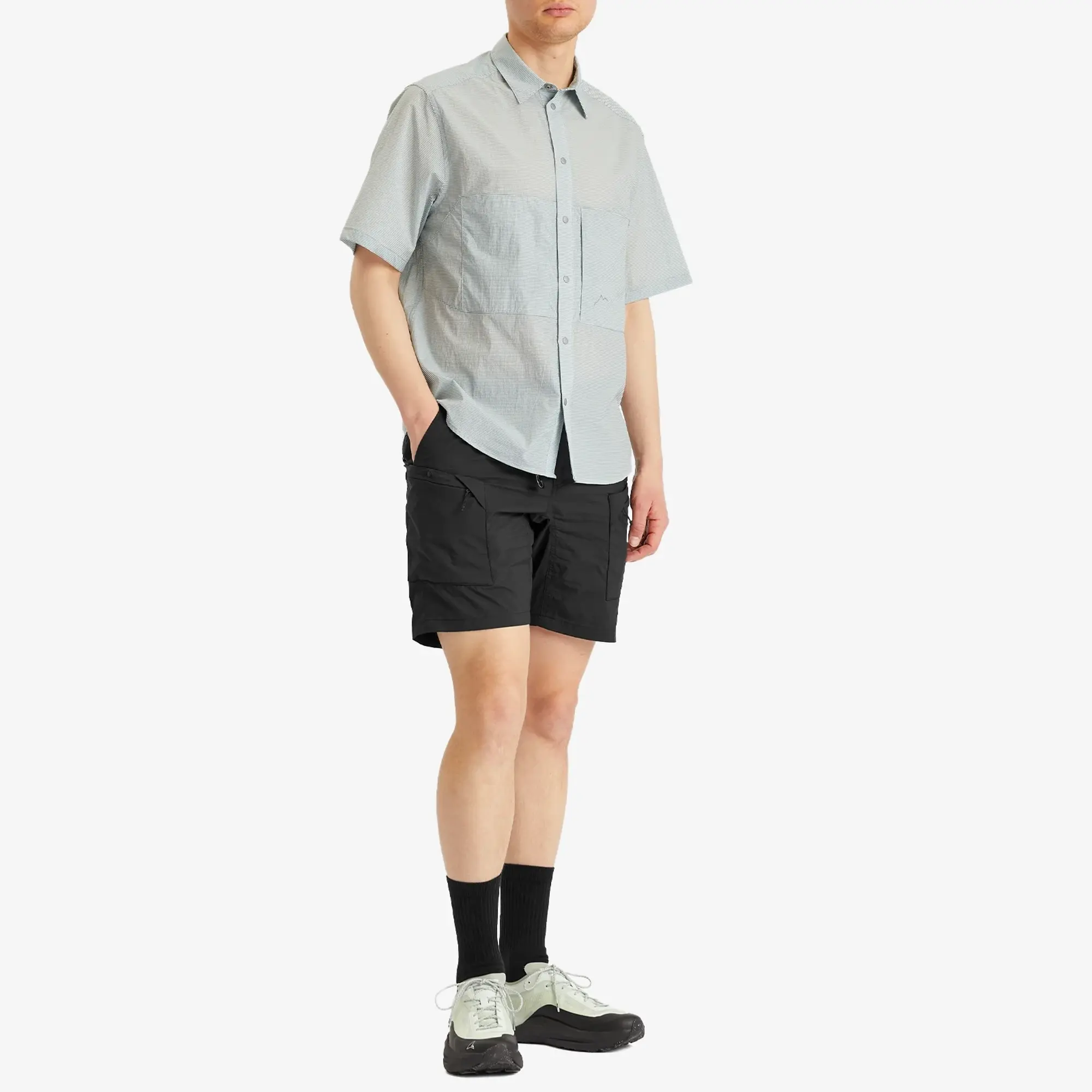CAYL Men's Light Cargo Shorts Black