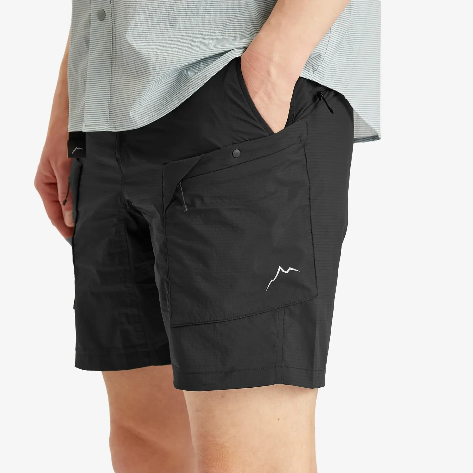 CAYL Men's Light Cargo Shorts Black