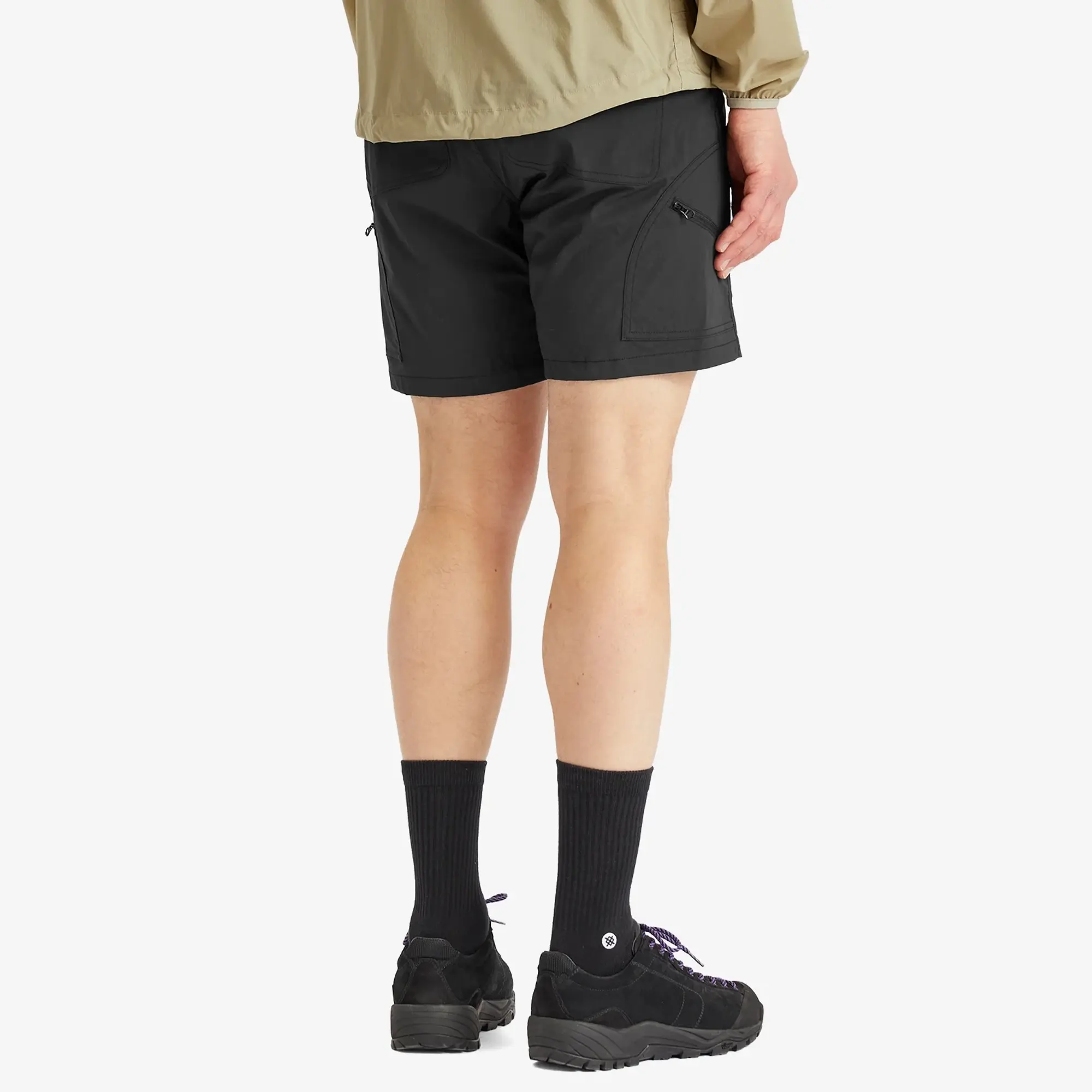 CAYL Men's 6 Pocket Hiking Shorts Black