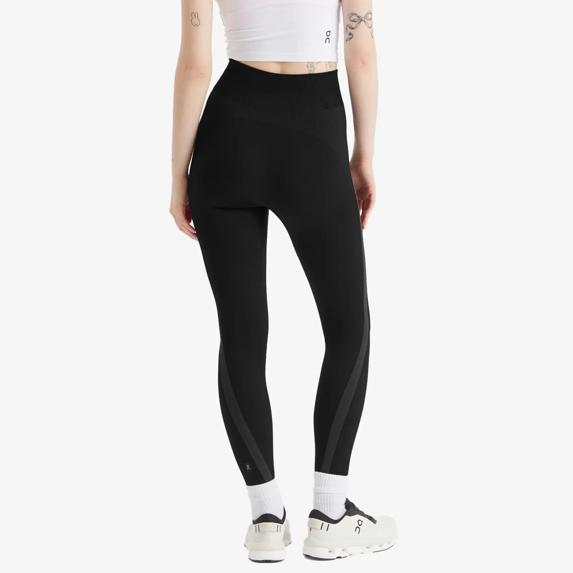 ON Women's Studio Knit Leggings Black/Eclipse