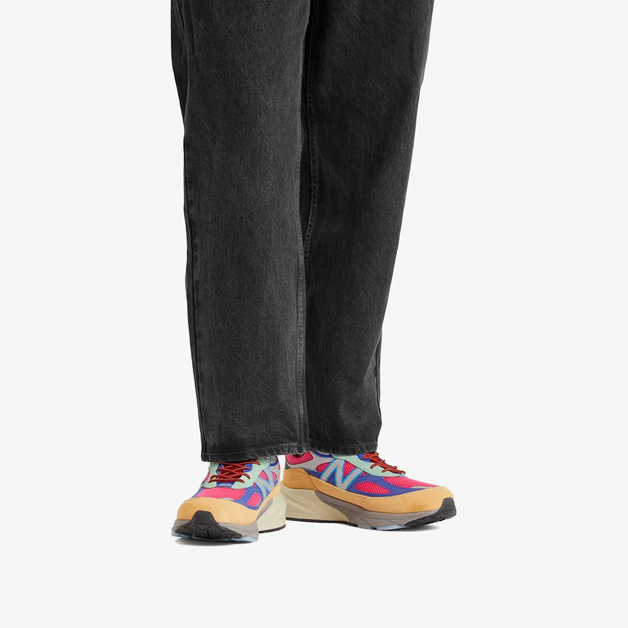 New Balance Men's X Action Bronson 990v6 Sneaker Multi