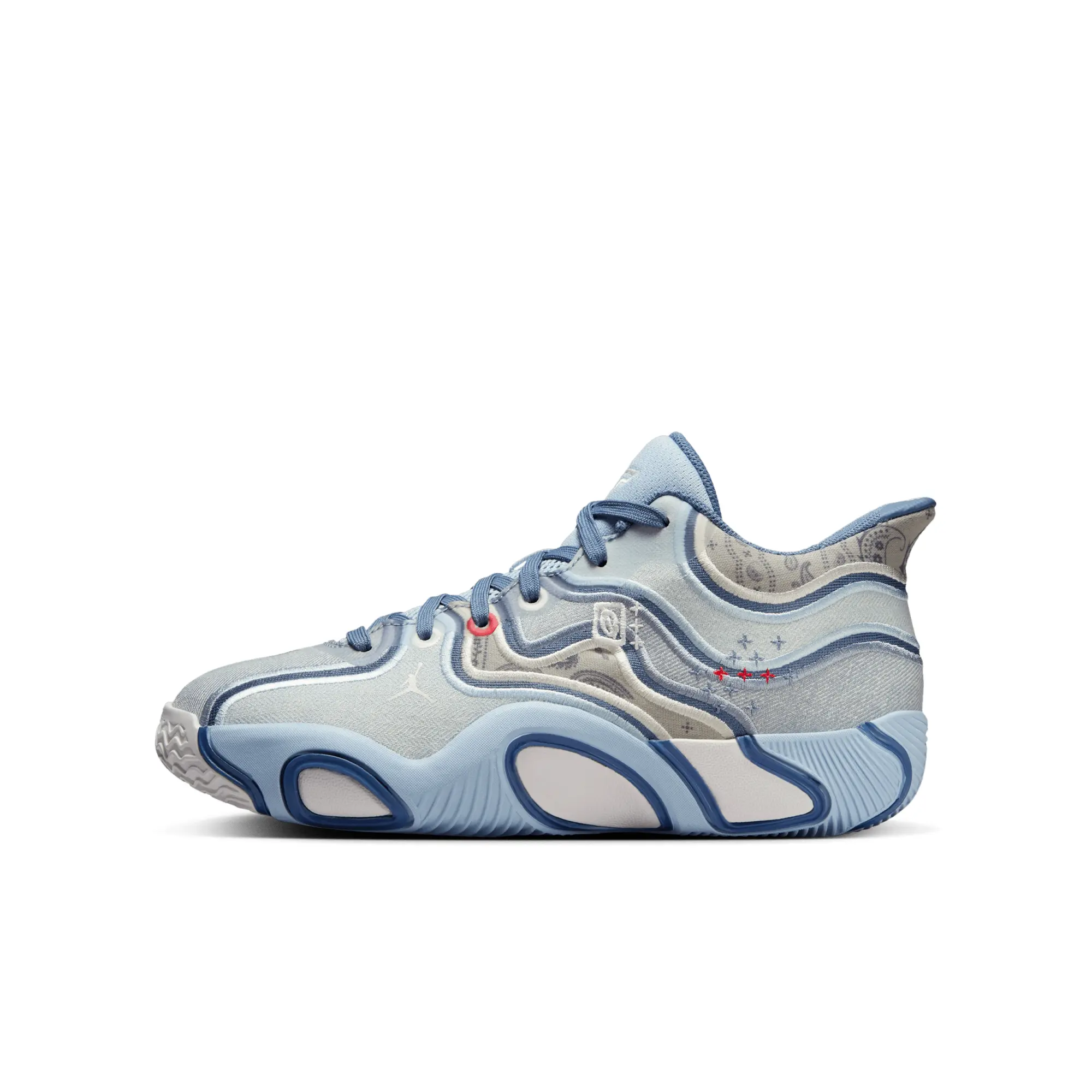 Nike Tatum 3 'Blue Denim' Older Kids' Basketball Shoes - Blue