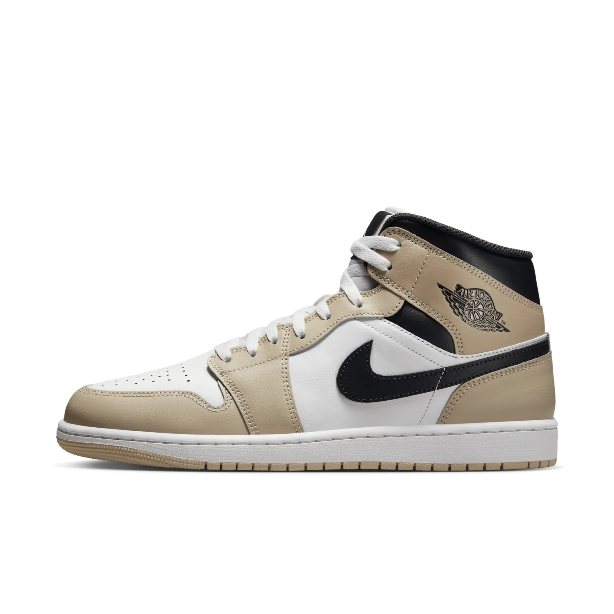 Nike Air Jordan 1 Mid Men's Shoes - White