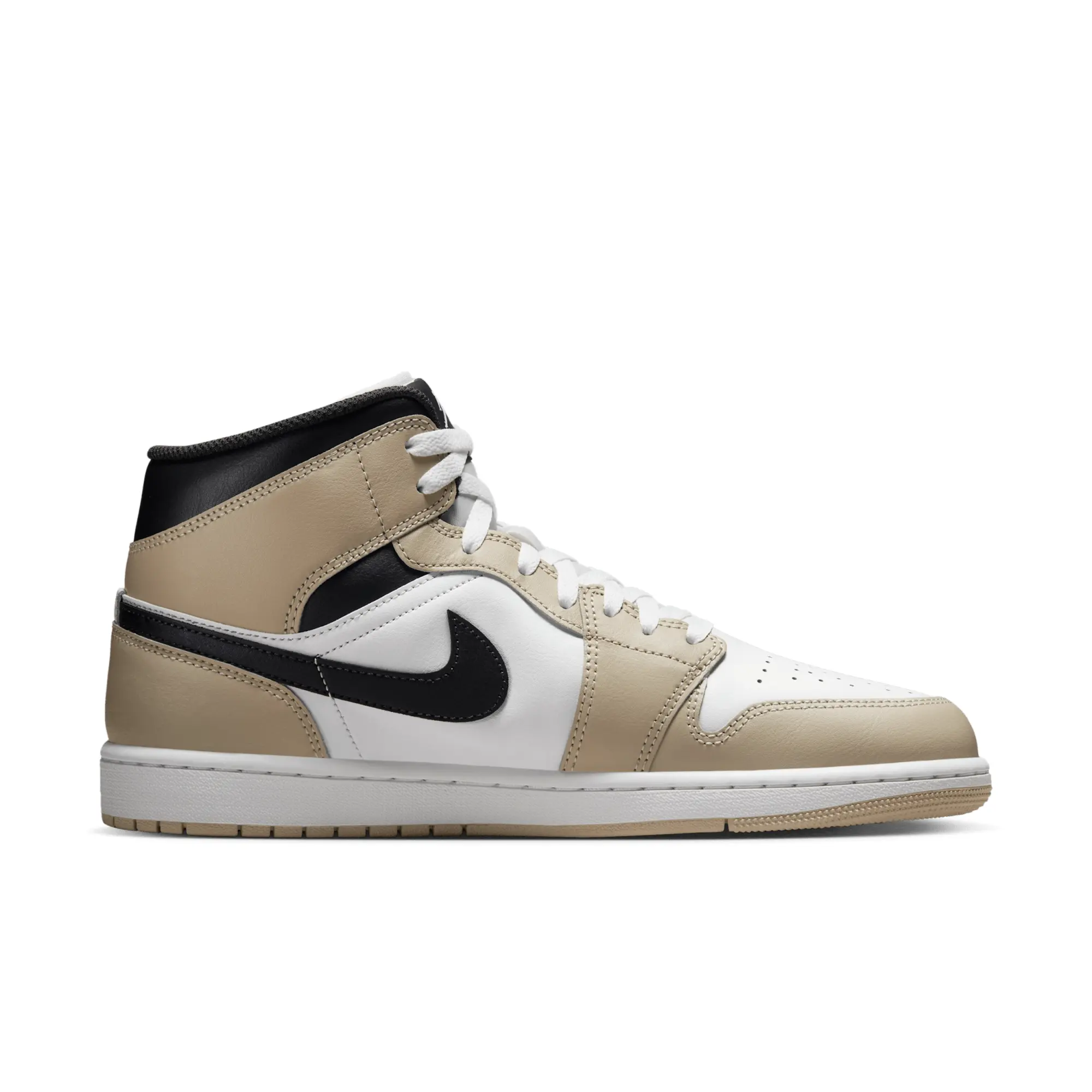 Nike Air Jordan 1 Mid Men's Shoes - White