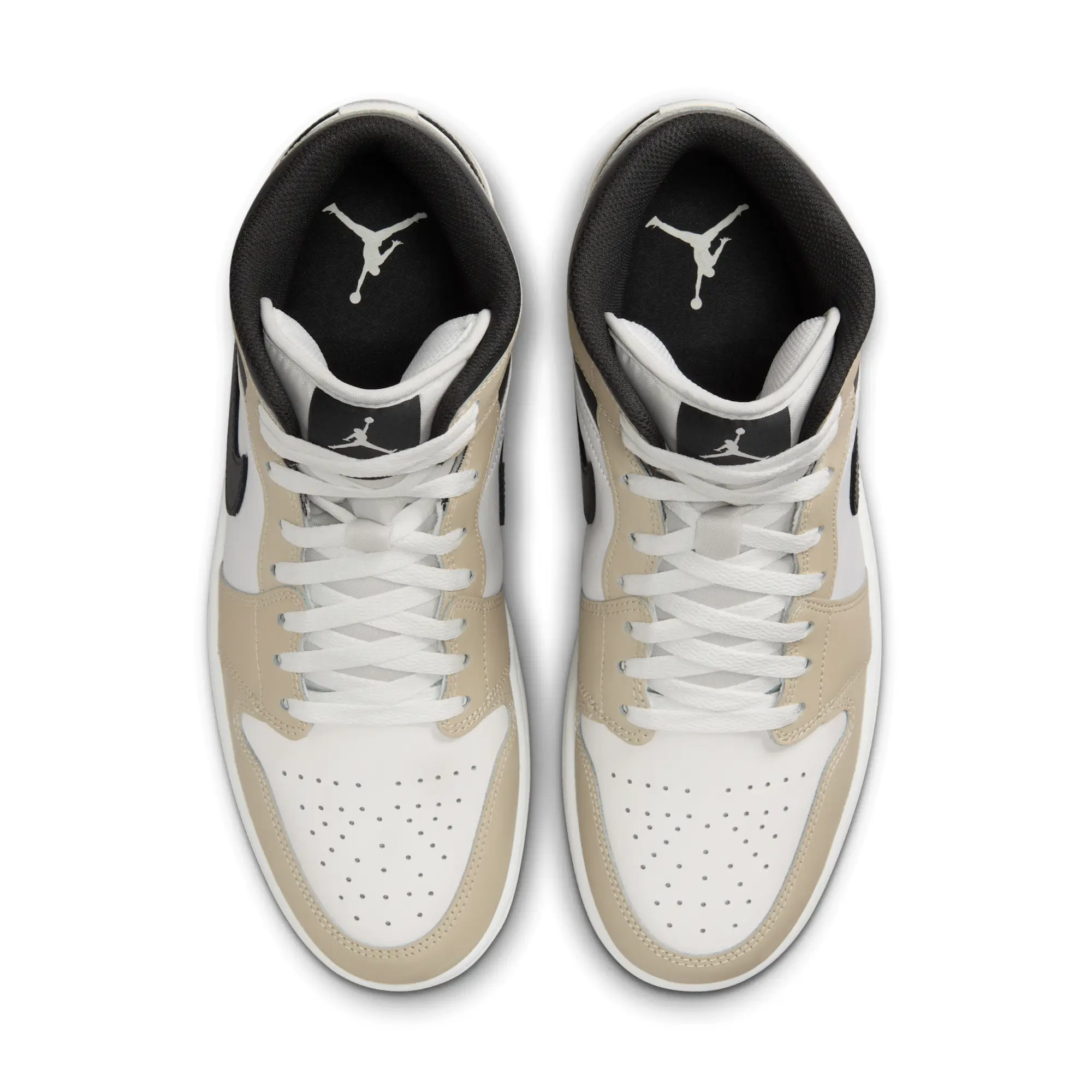 Nike Air Jordan 1 Mid Men's Shoes - White
