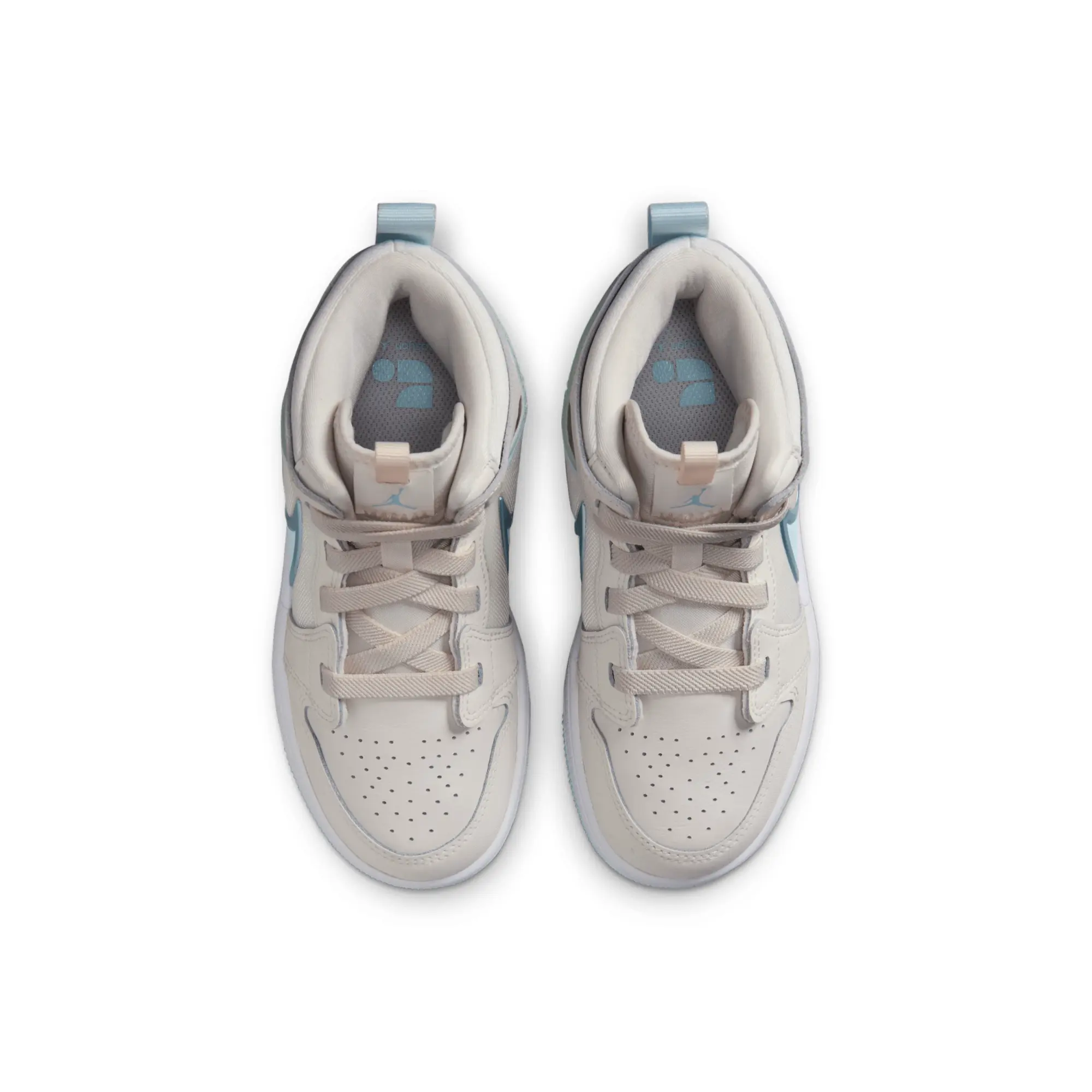 Nike Jordan 1 Mid RM EasyOn Younger Kids' Shoes - White