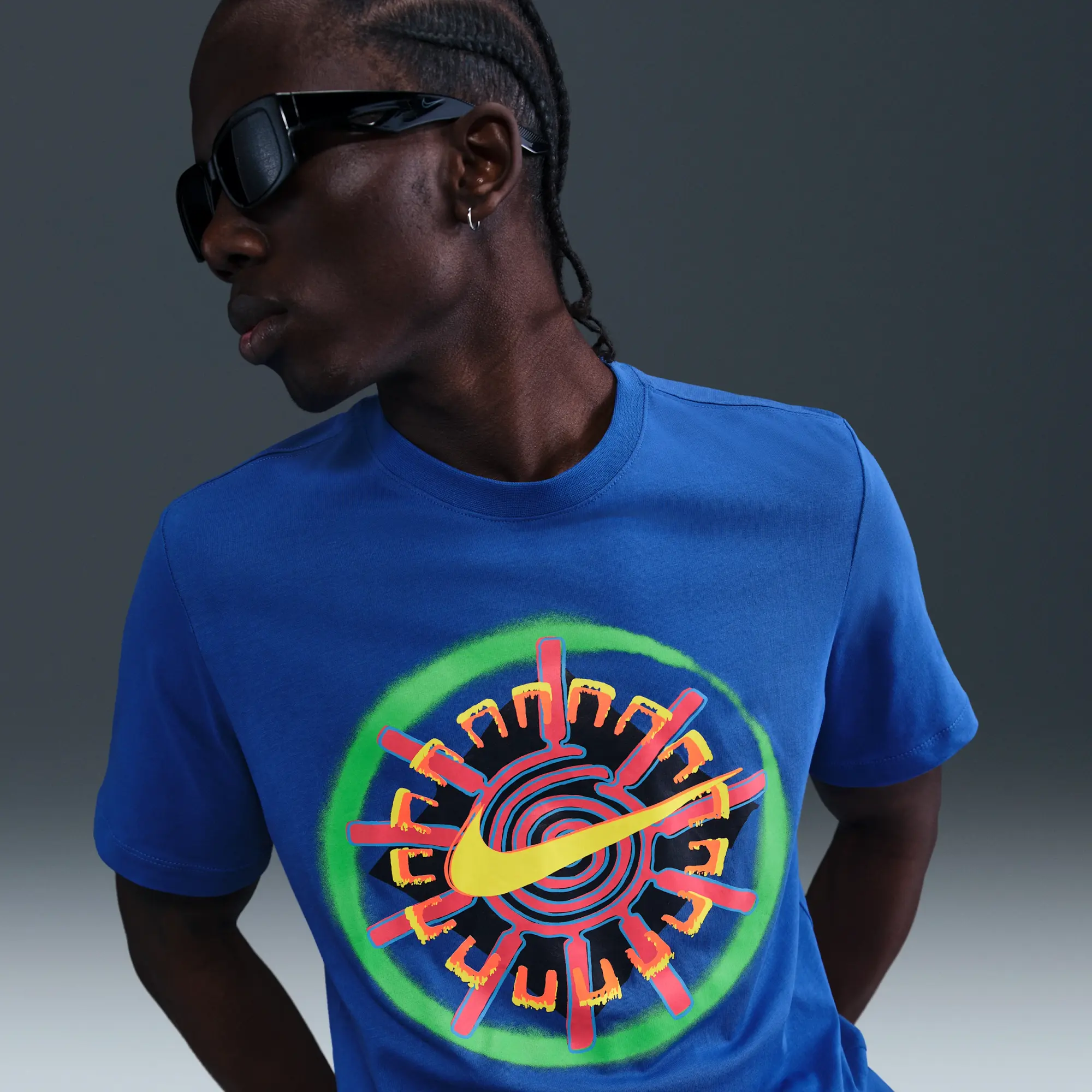 Nike Sportswear T-Shirt - Blue - Cotton