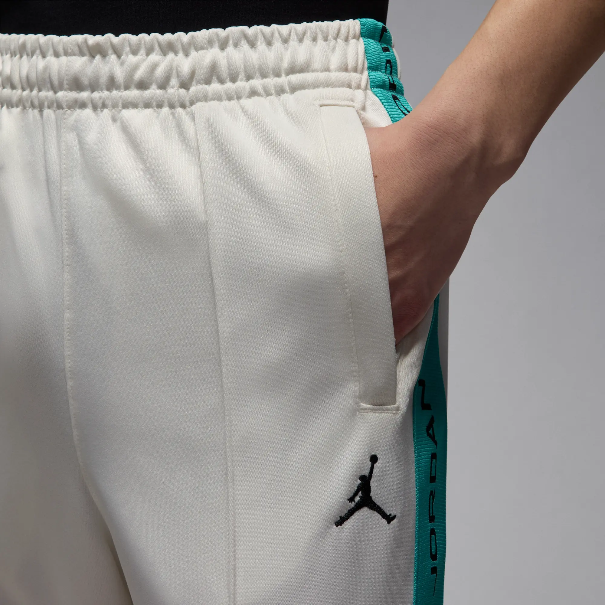 Nike Jordan Essentials Men's Tracksuit Bottoms - White - Polyester