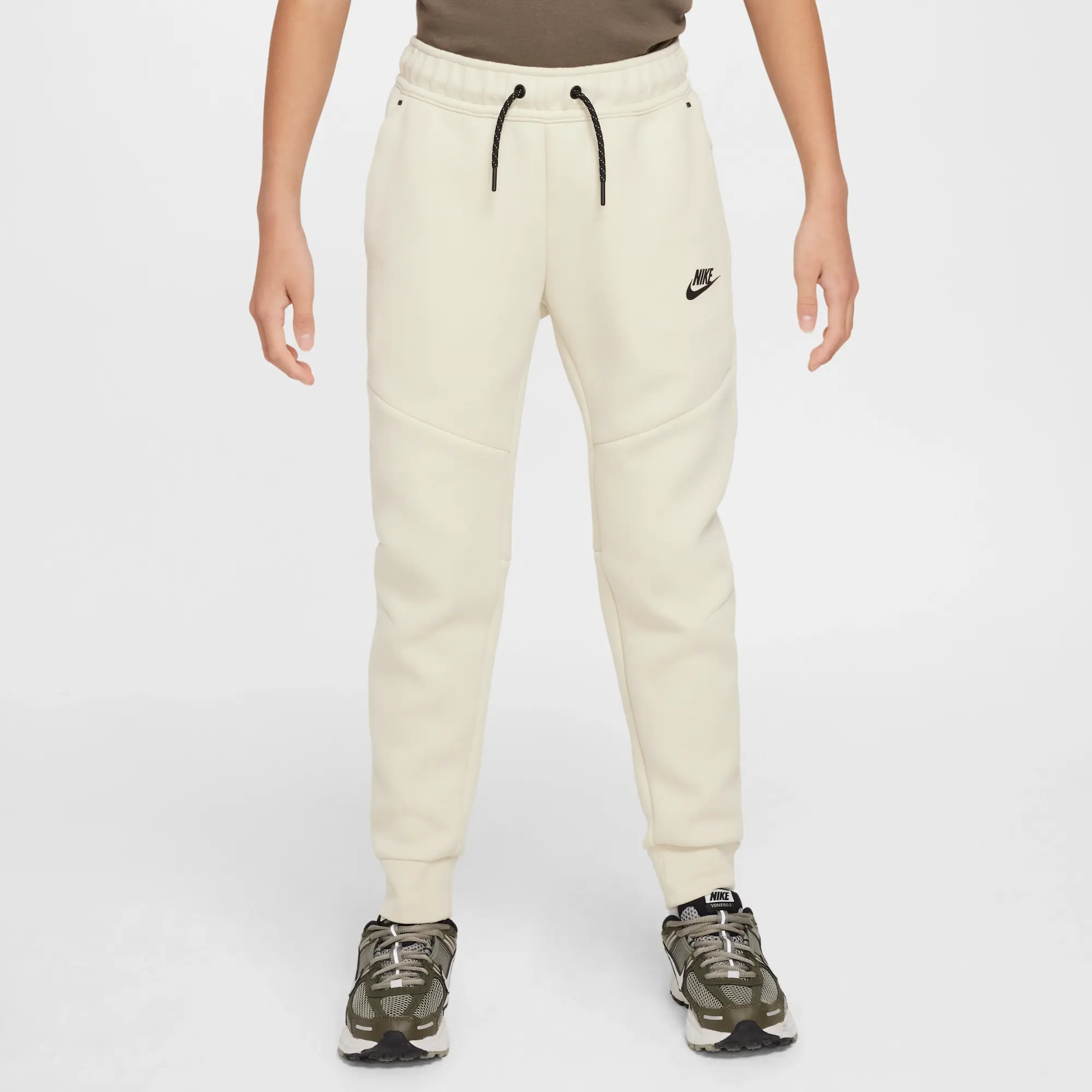 Nike Sportswear Tech Fleece Older Kids' Joggers - Brown - Cotton/Polyester