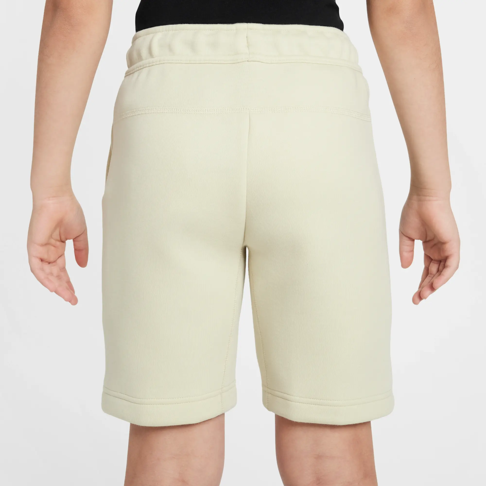 Nike Tech Fleece Older Kids' (Boys') Shorts - Brown - Cotton/Polyester
