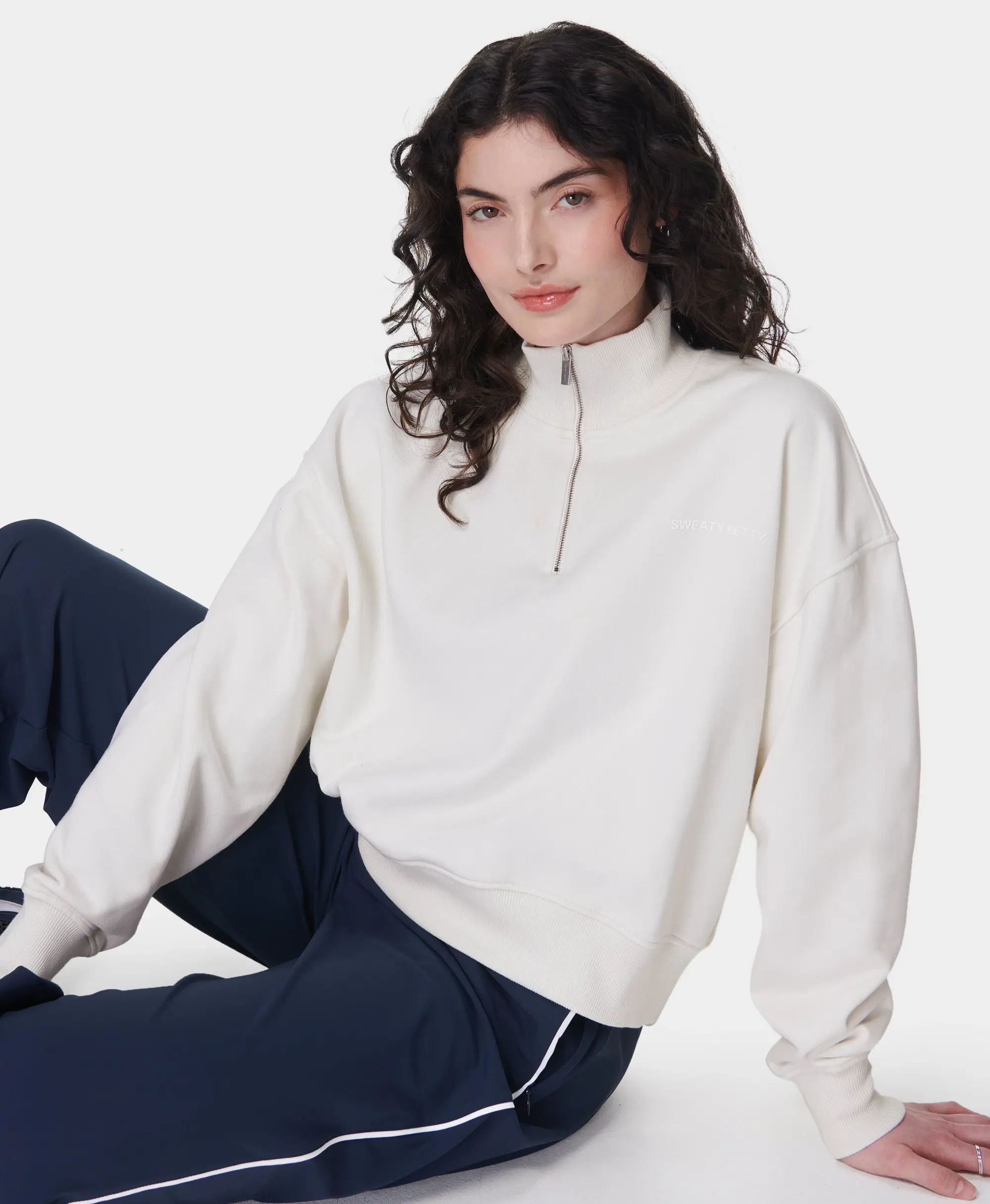 Revive Crop Half Zip