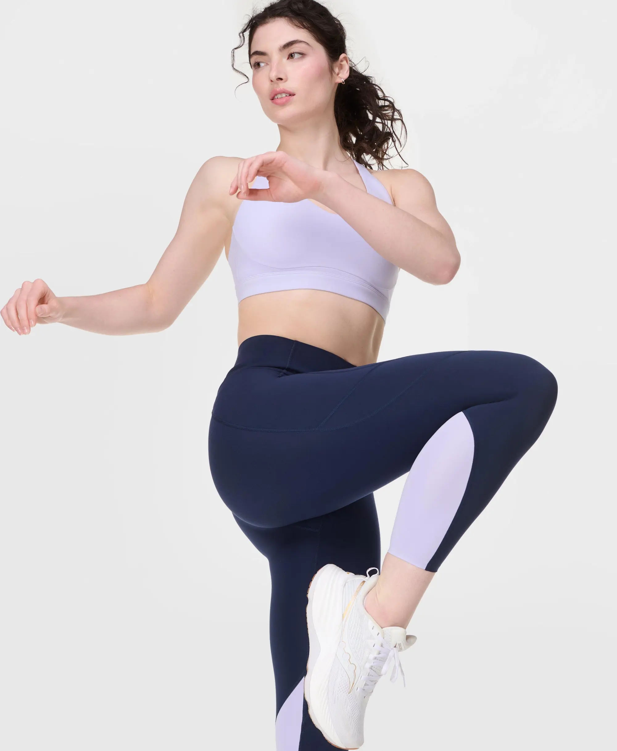 Power UltraSculpt High Waist 7/8 Colourblock Leggings
