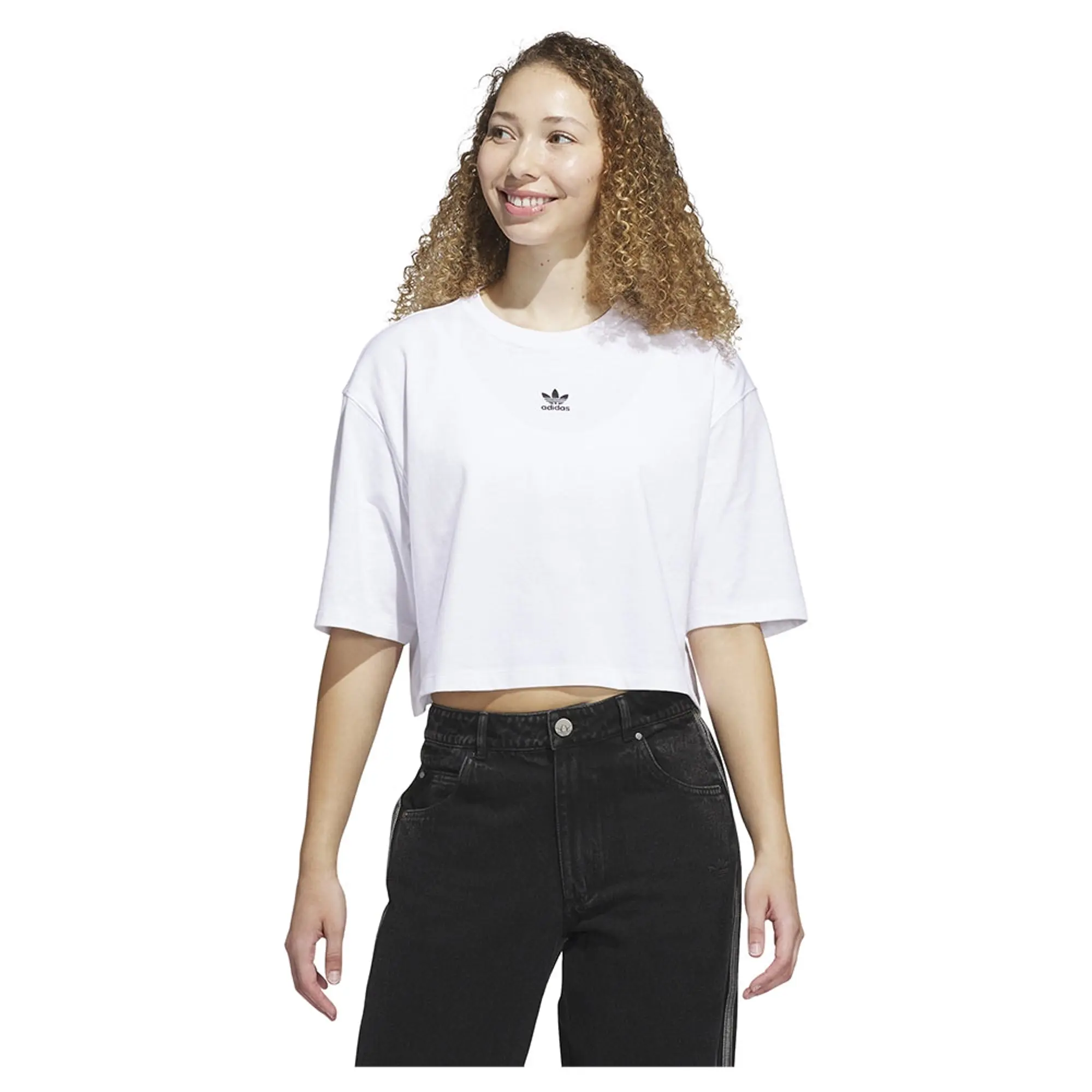 Adidas Originals Essentials Crop Short Sleeve T-shirt