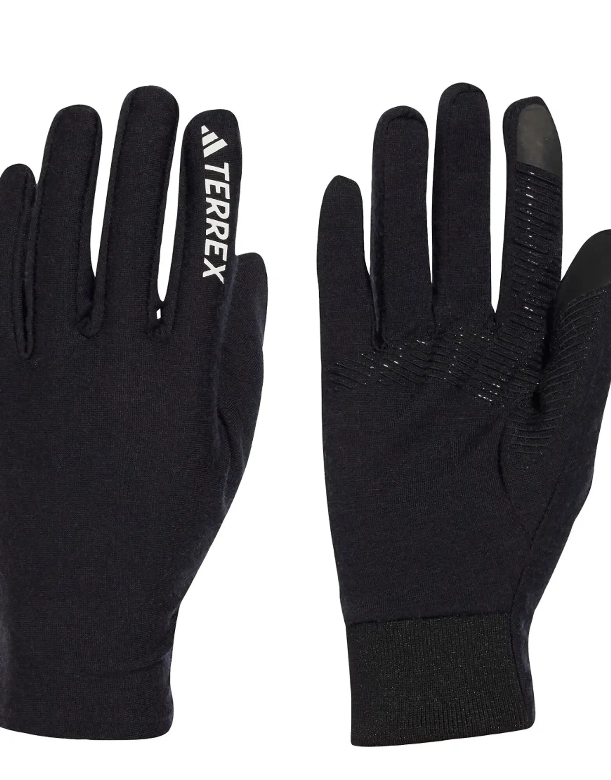 Adidas Terrex Merino Wool Gloves In Black
