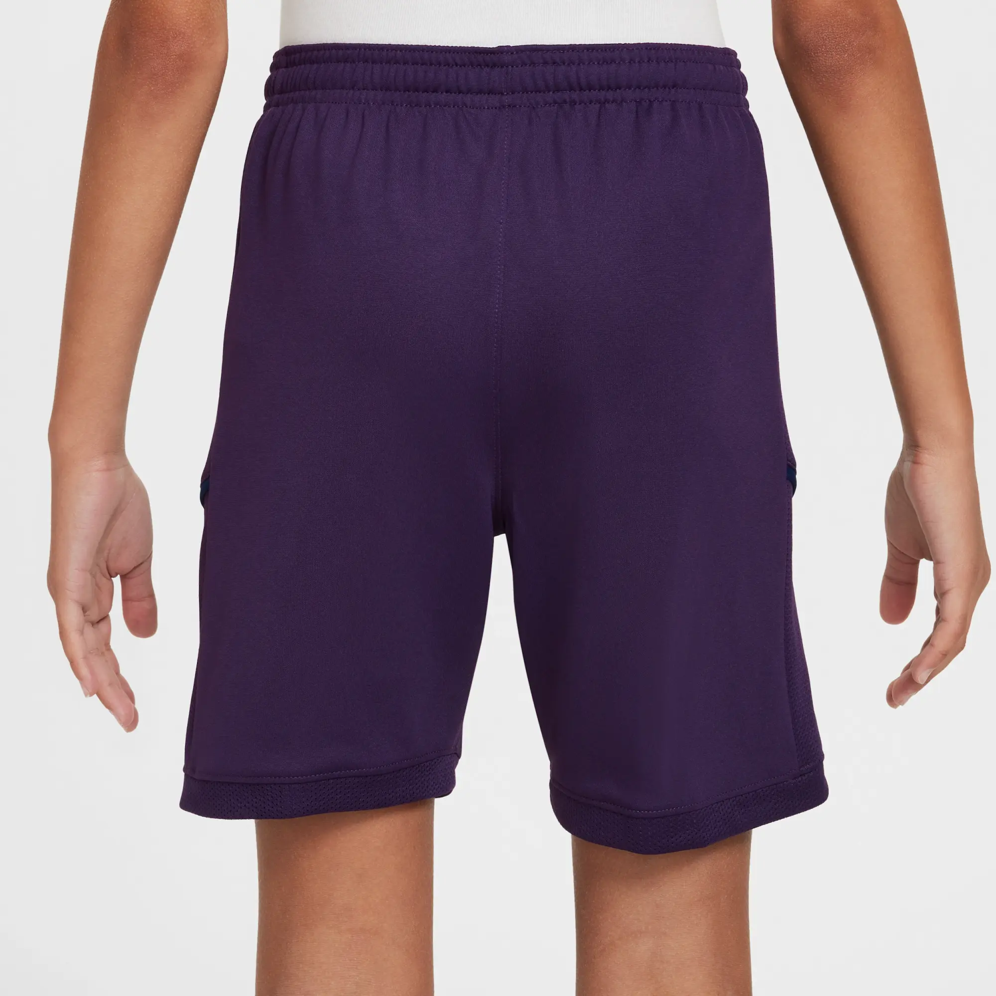Nike Kylian Mbappé Academy Older Kids' Dri-FIT Football Shorts - Purple - Polyester