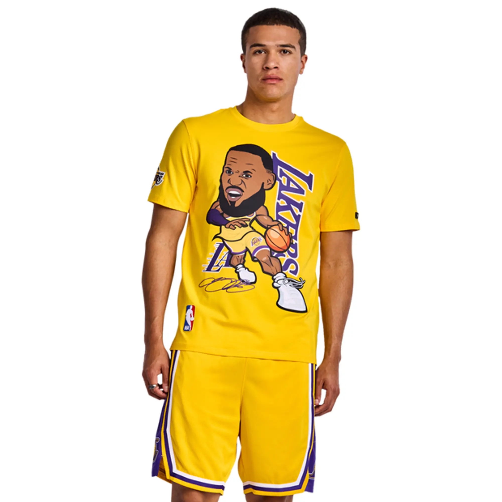 Pro Standard LeBron Men T-Shirts - Yellow