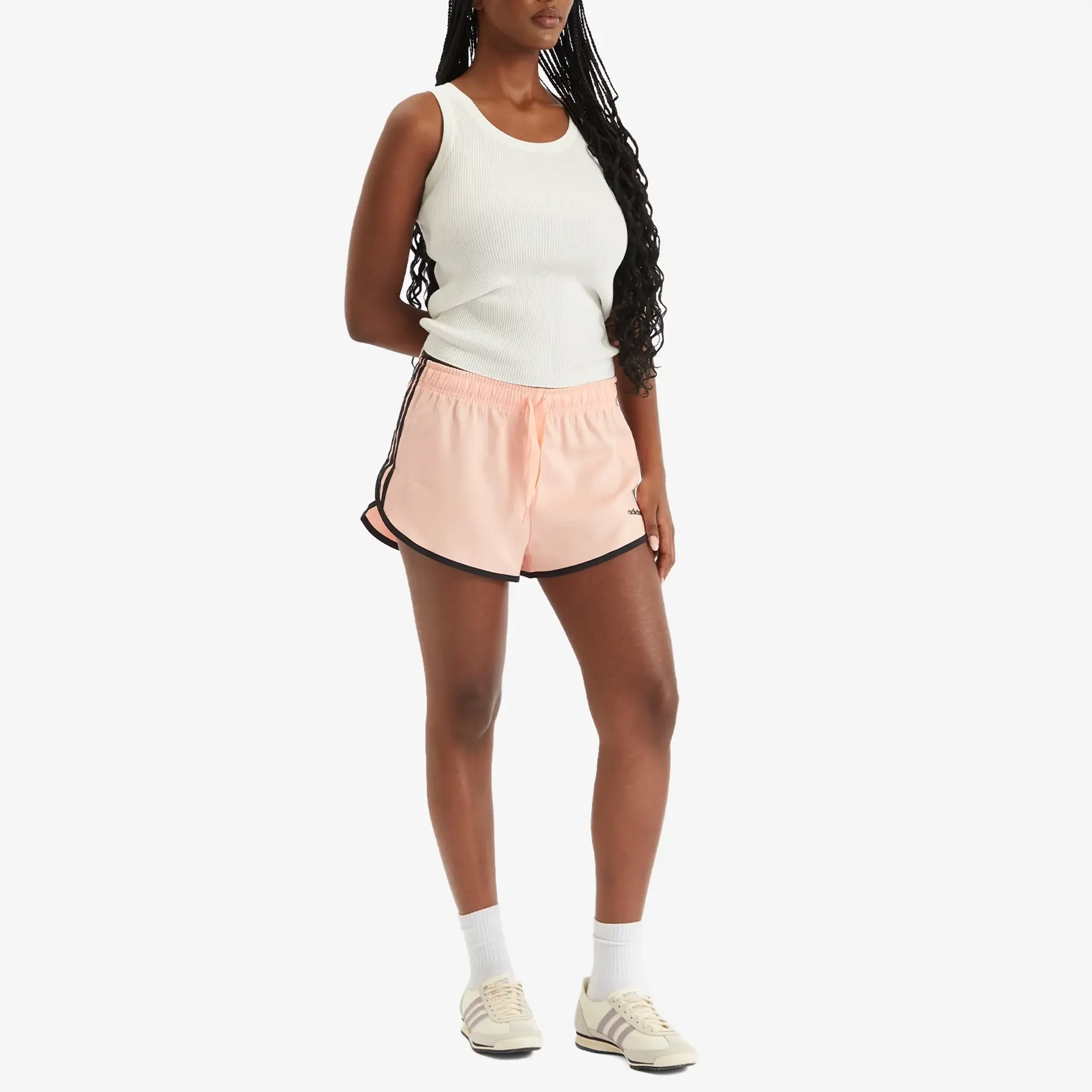Adidas Women's Short Sprinter Shorts Glow Pink
