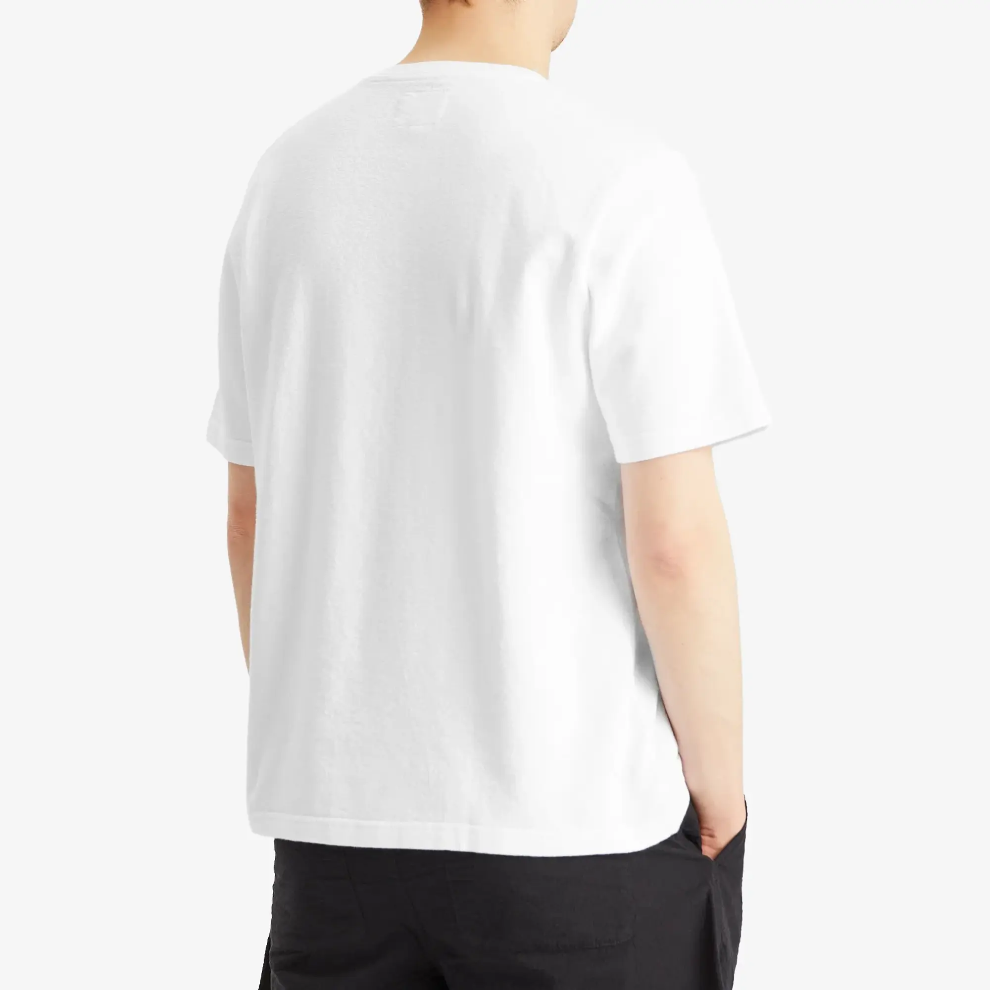 Folk Men's Textured T-Shirt Bright White
