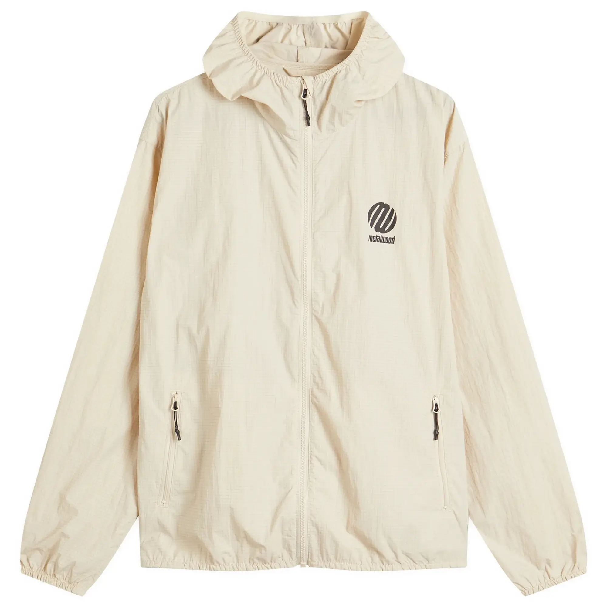 Metalwood Studio Men's Lightweight Ripstop Wind Jacket Sand