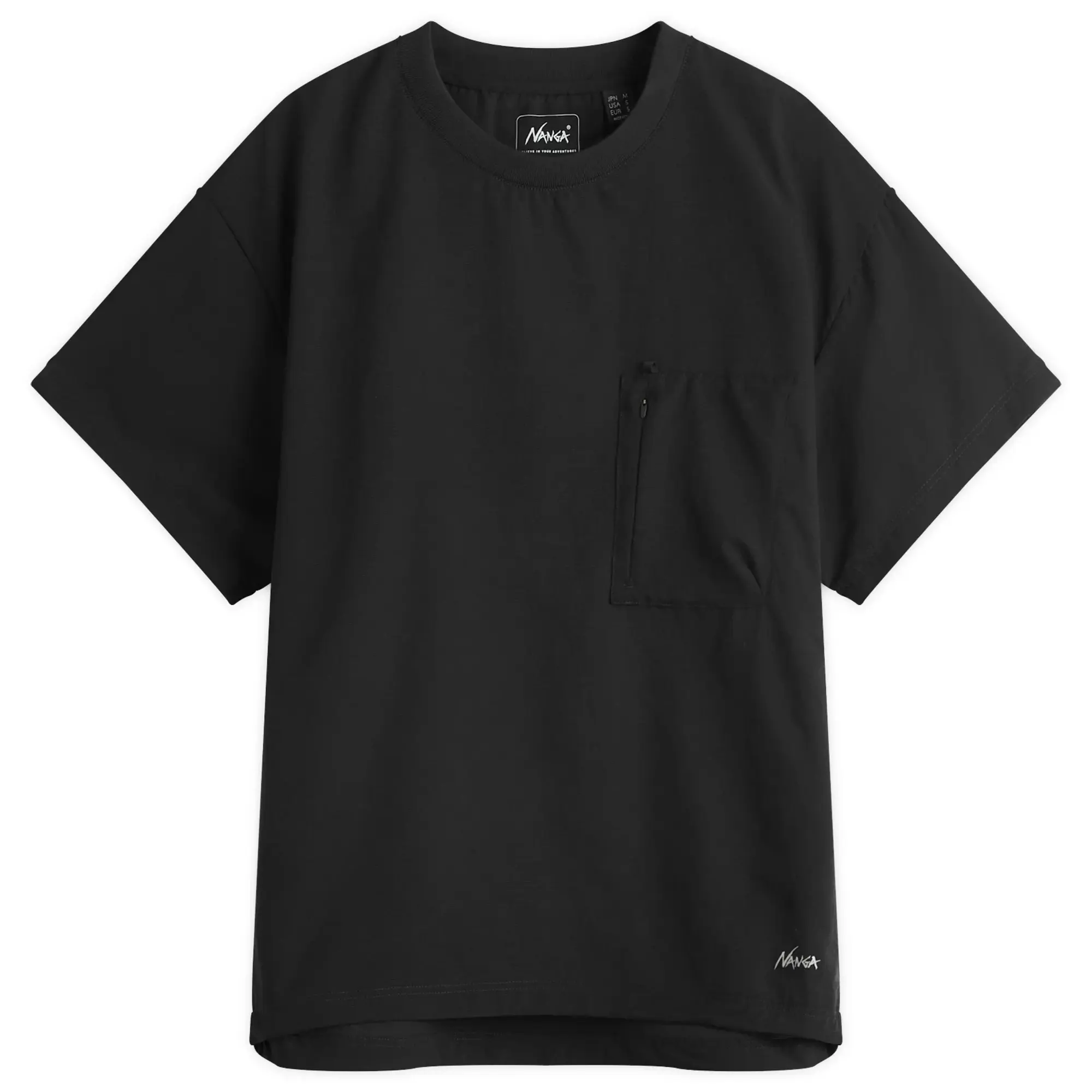 NANGA Men's Dotair® Comfy T-Shirt Black