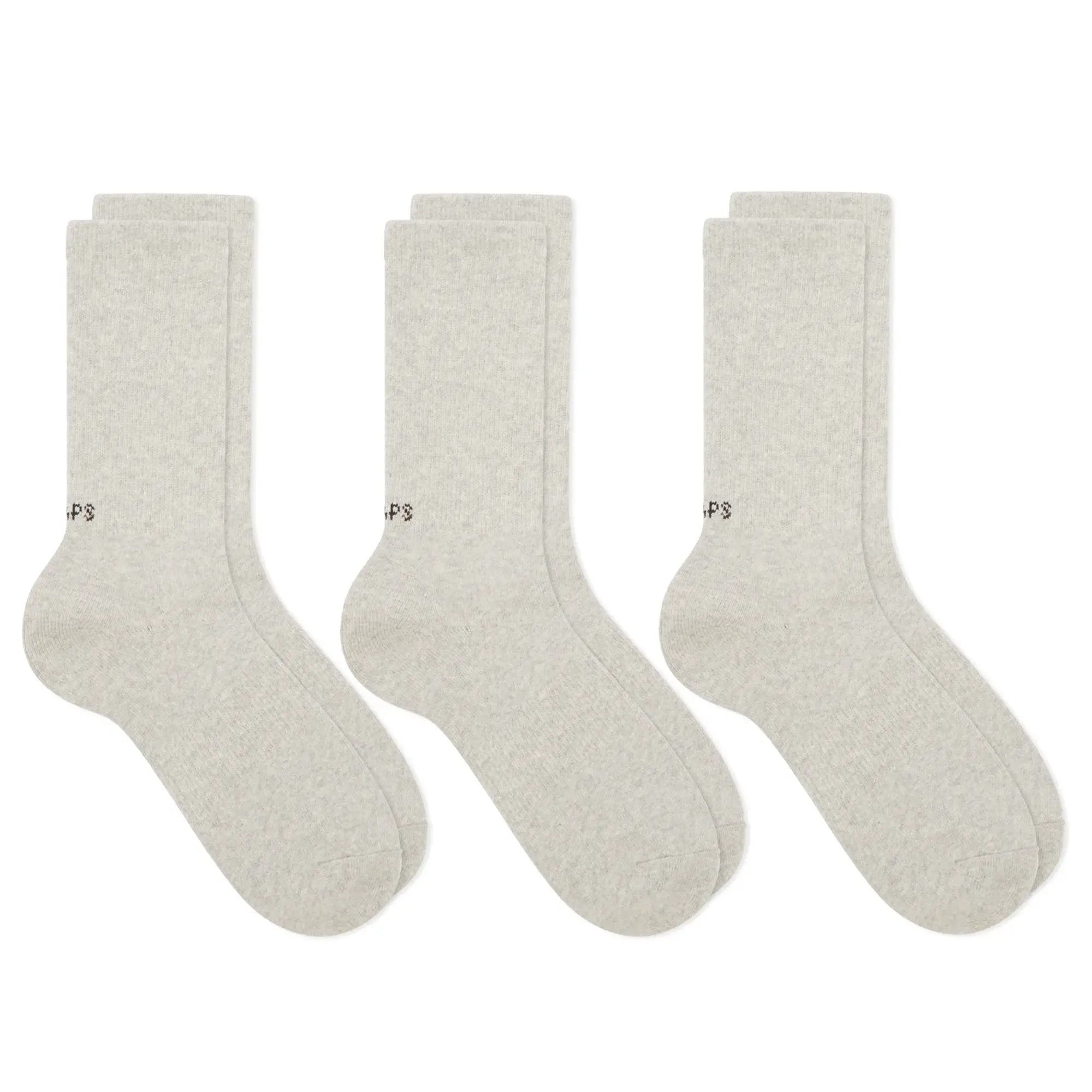 WTAPS Men's Skivvies Socks - 3-Pack Gray