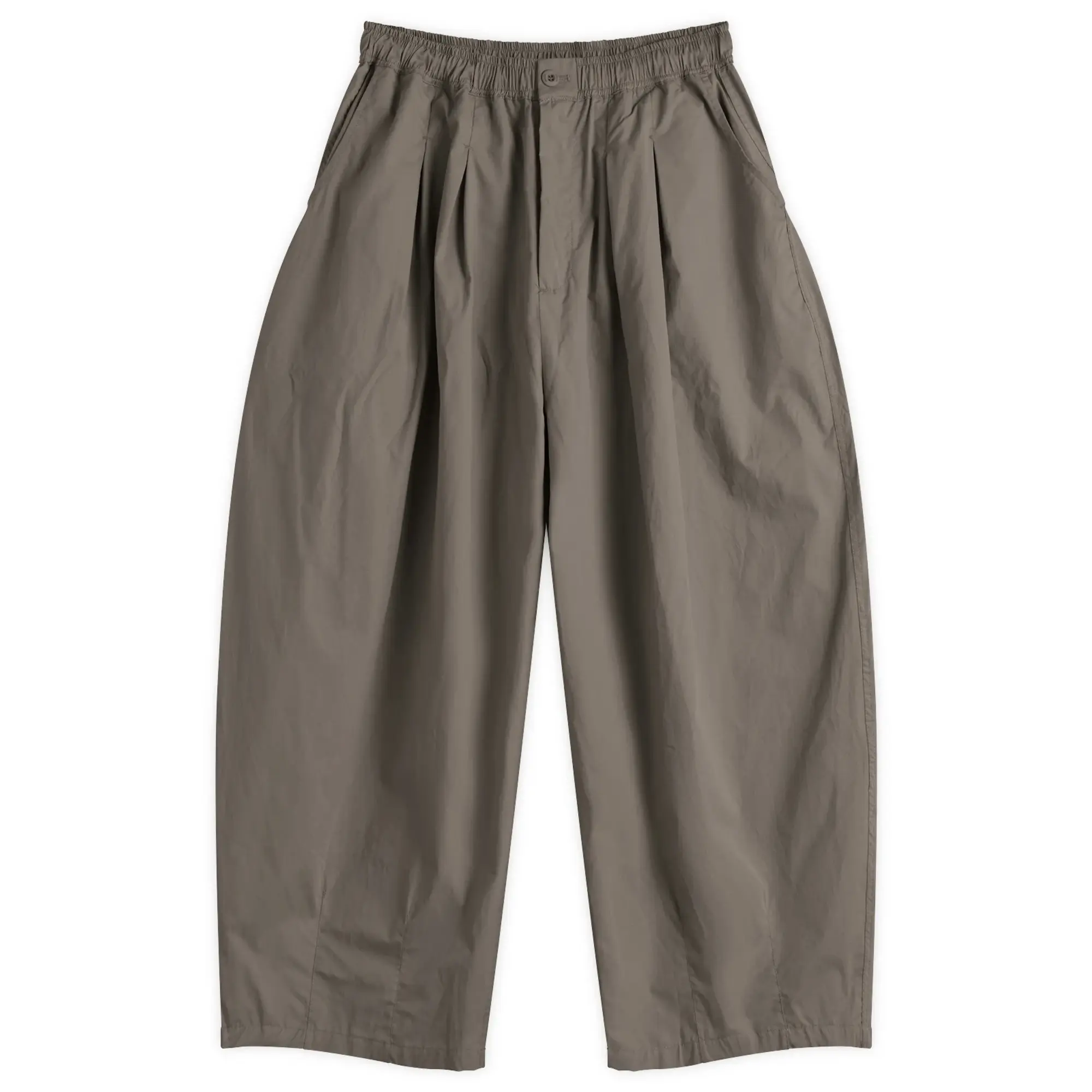 Anglan Men's Essential Easy Balloon Trousers Grey