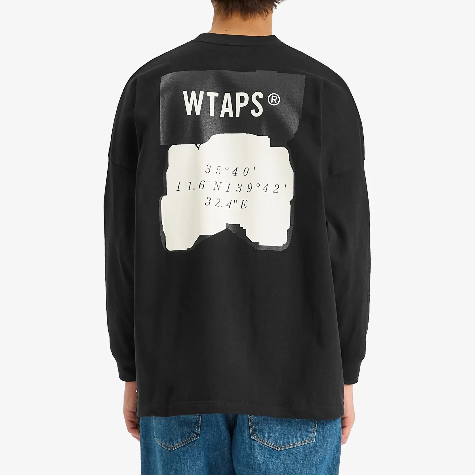 WTAPS Men's Scab Long Sleeve T-Shirt Black