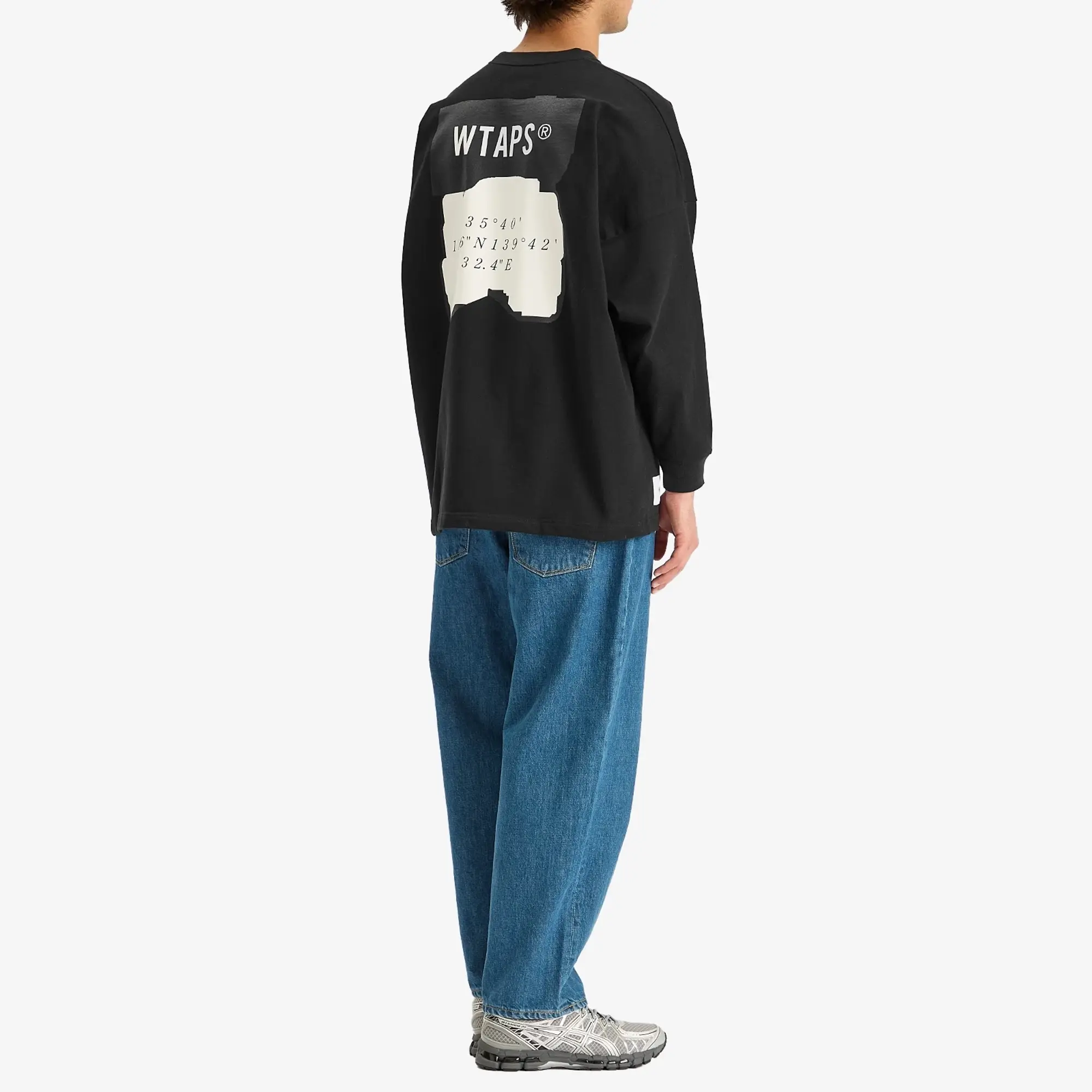WTAPS Men's Scab Long Sleeve T-Shirt Black