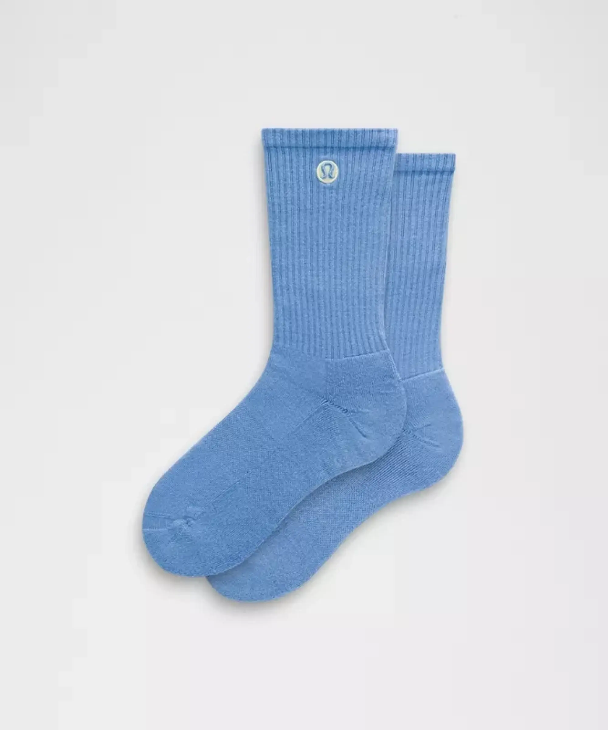 lululemon – Men's Unisex Daily Essential Crew Socks – Color Blue – Size L