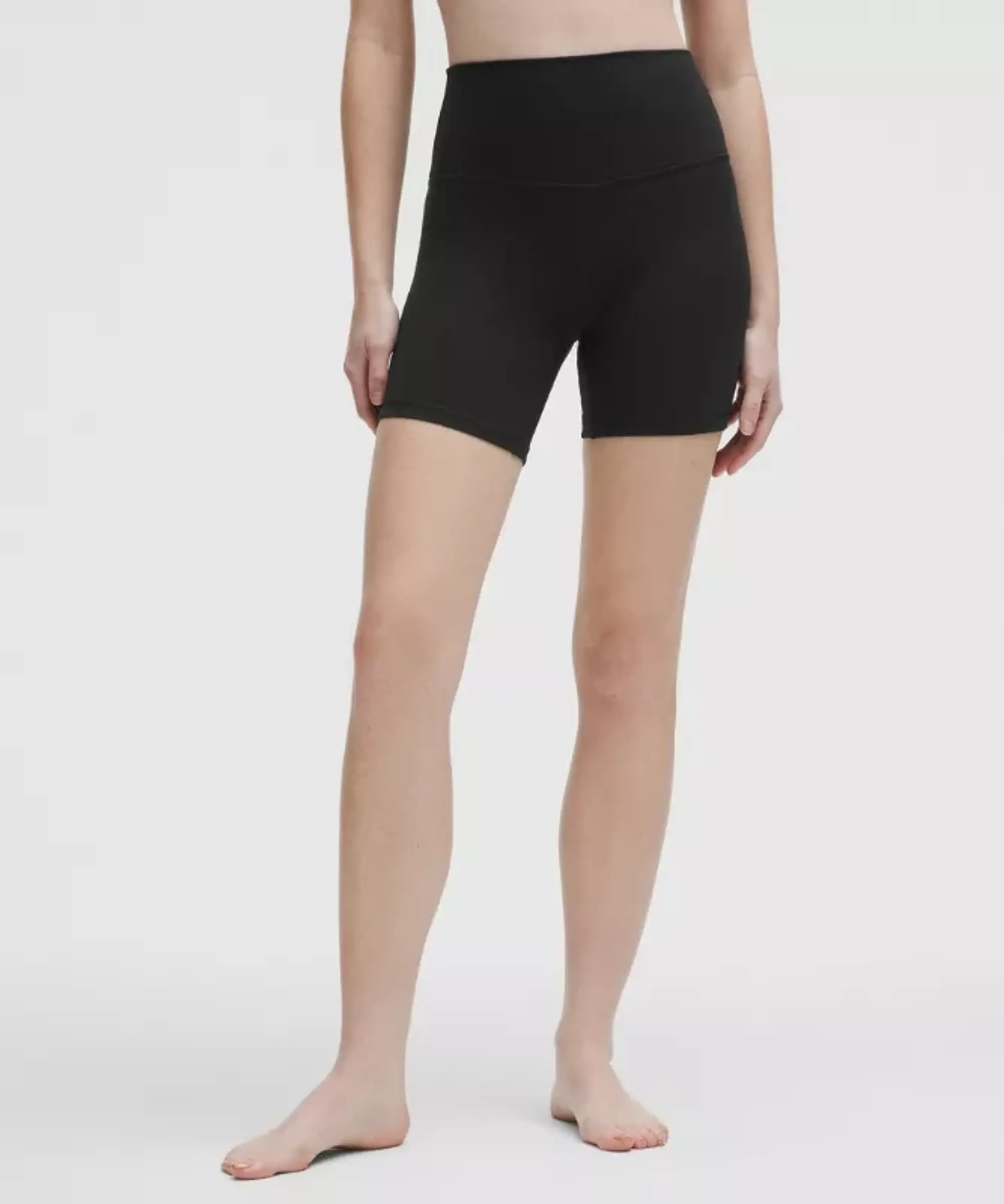 lululemon – Women's Align High-Rise Short Diamond – 6" – Color Black – Size 0