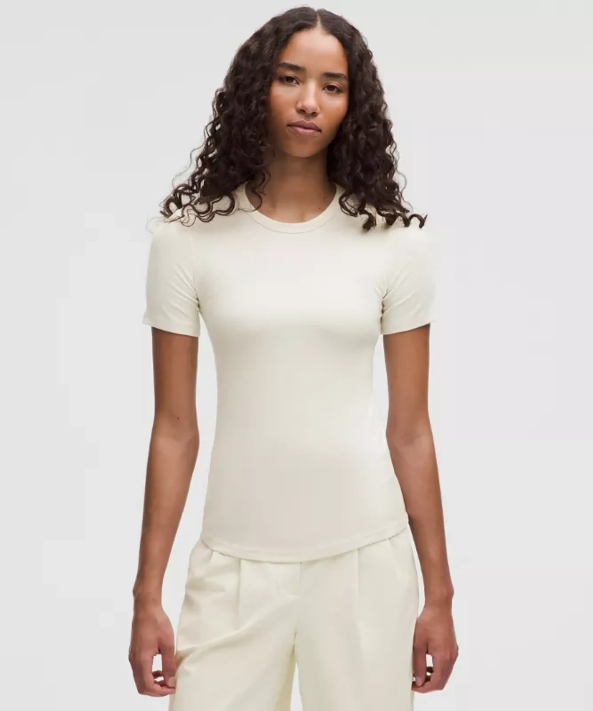 lululemon – Women's Hold Tight Short-Sleeve Shirt – Color White – Size 0