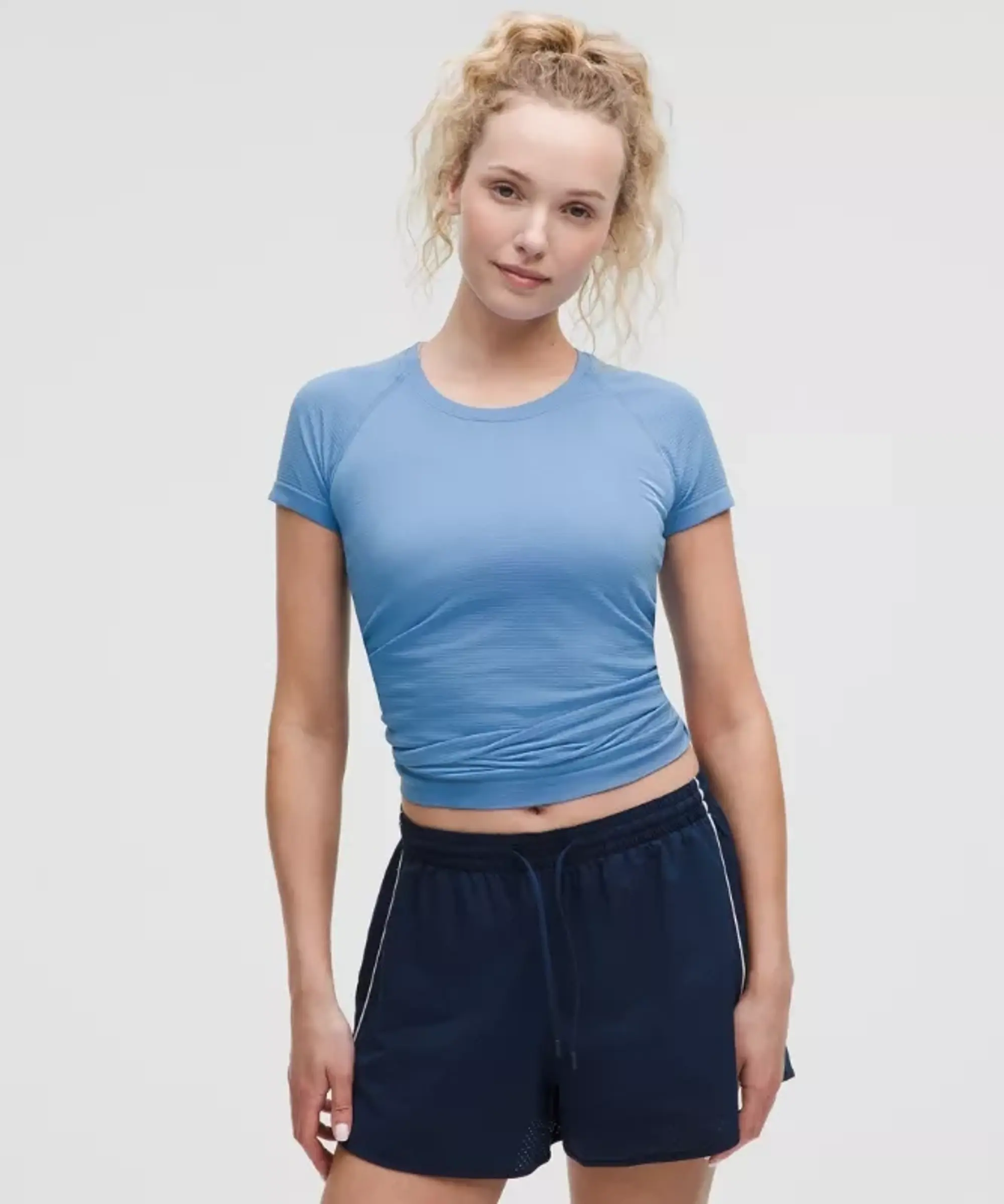 lululemon – Women's Swiftly Tech Short-Sleeve Shirt 2.0 Hip Length – Size 0