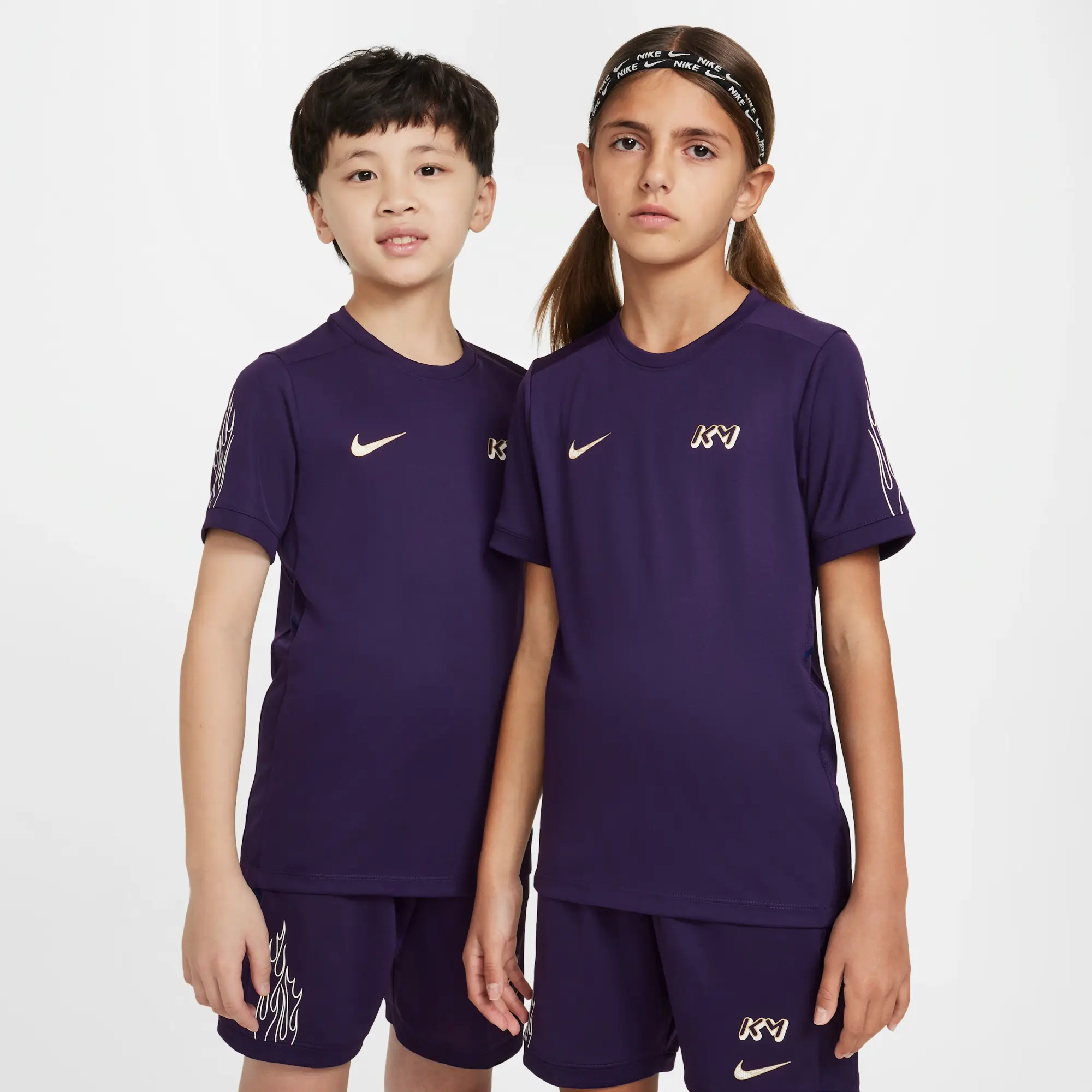 Nike Training T-Shirt Dri-Fit Academy 25 Mbappé Personal Edition - ['Purple']