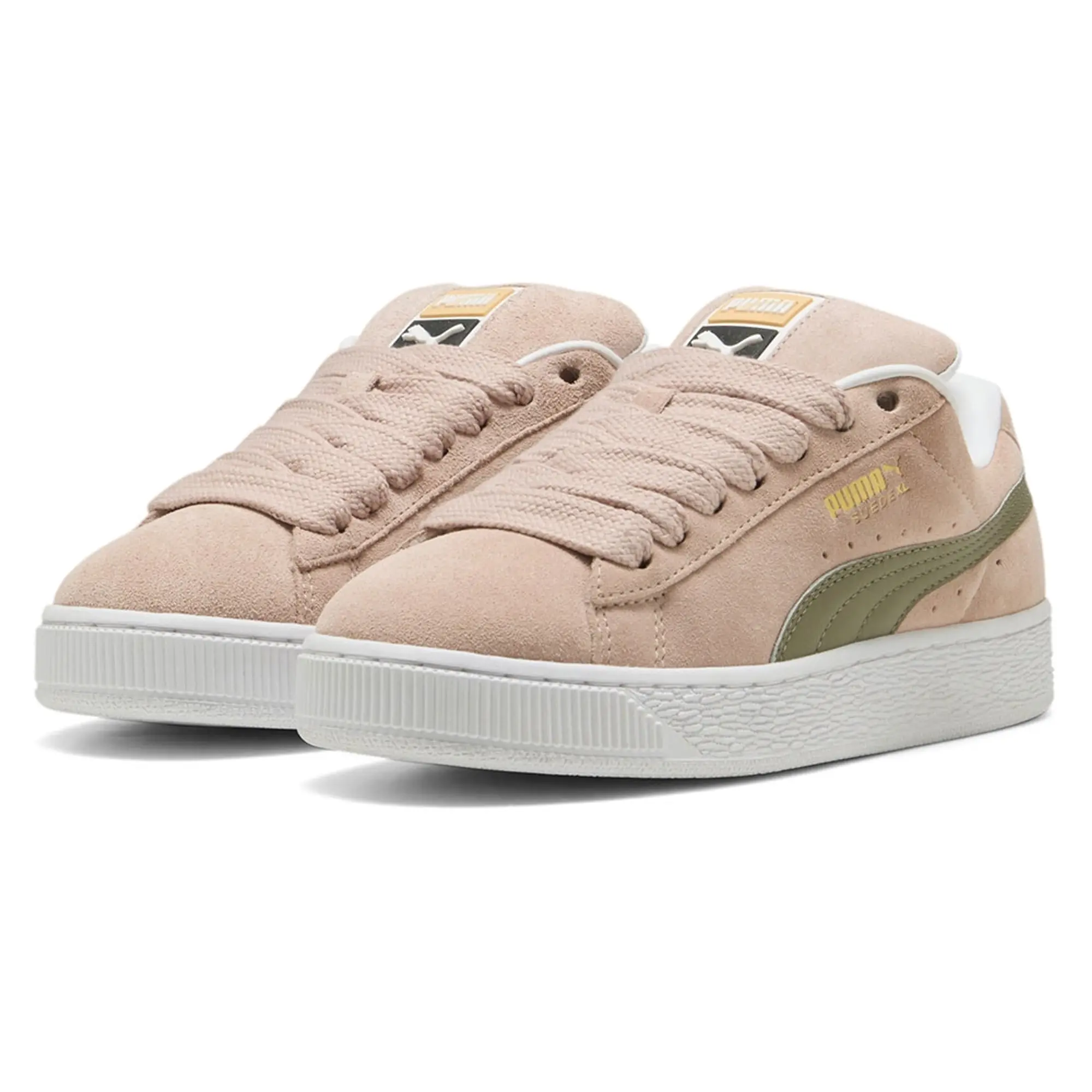 Sneakers Puma Suede Xl Rose Quartz-Velvet Moss-Pwht Eur 35.5