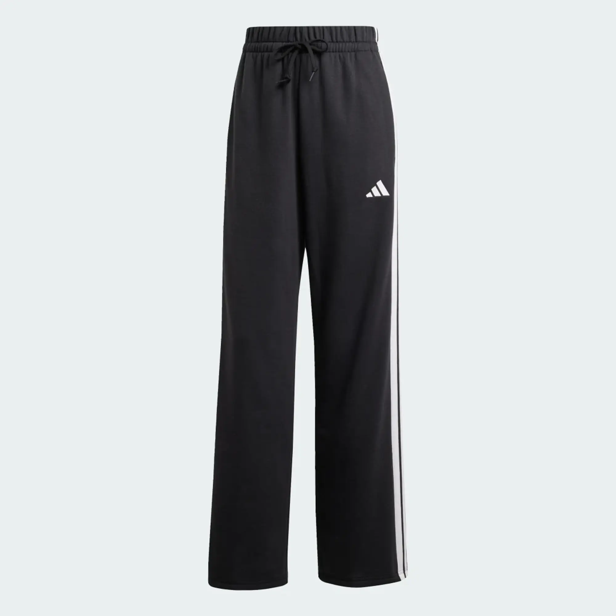 adidas Essentials 3-Stripes Open Hem French Terry Joggers