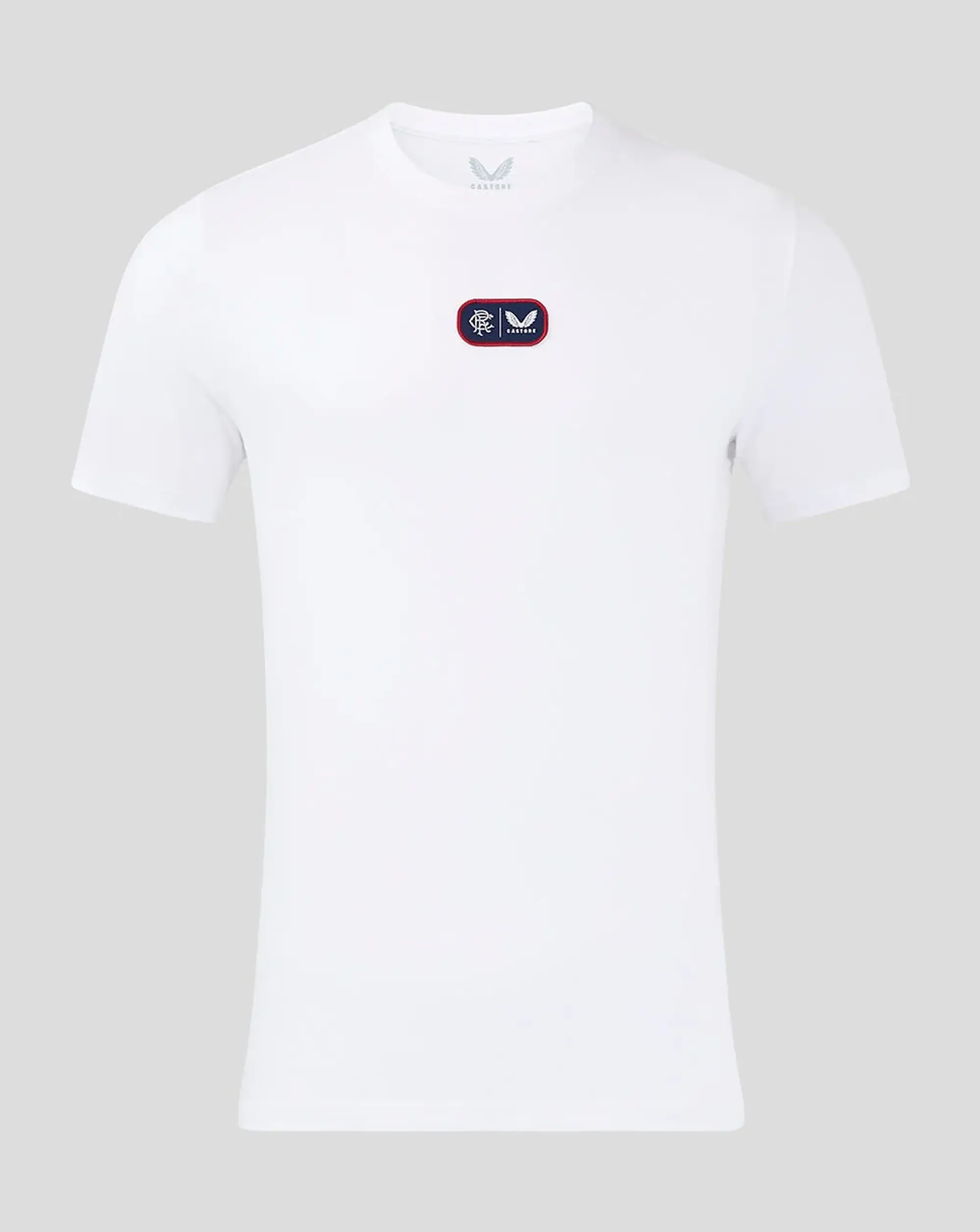 Castore Rangers Men's 24/25 Cotton T-shirt - White