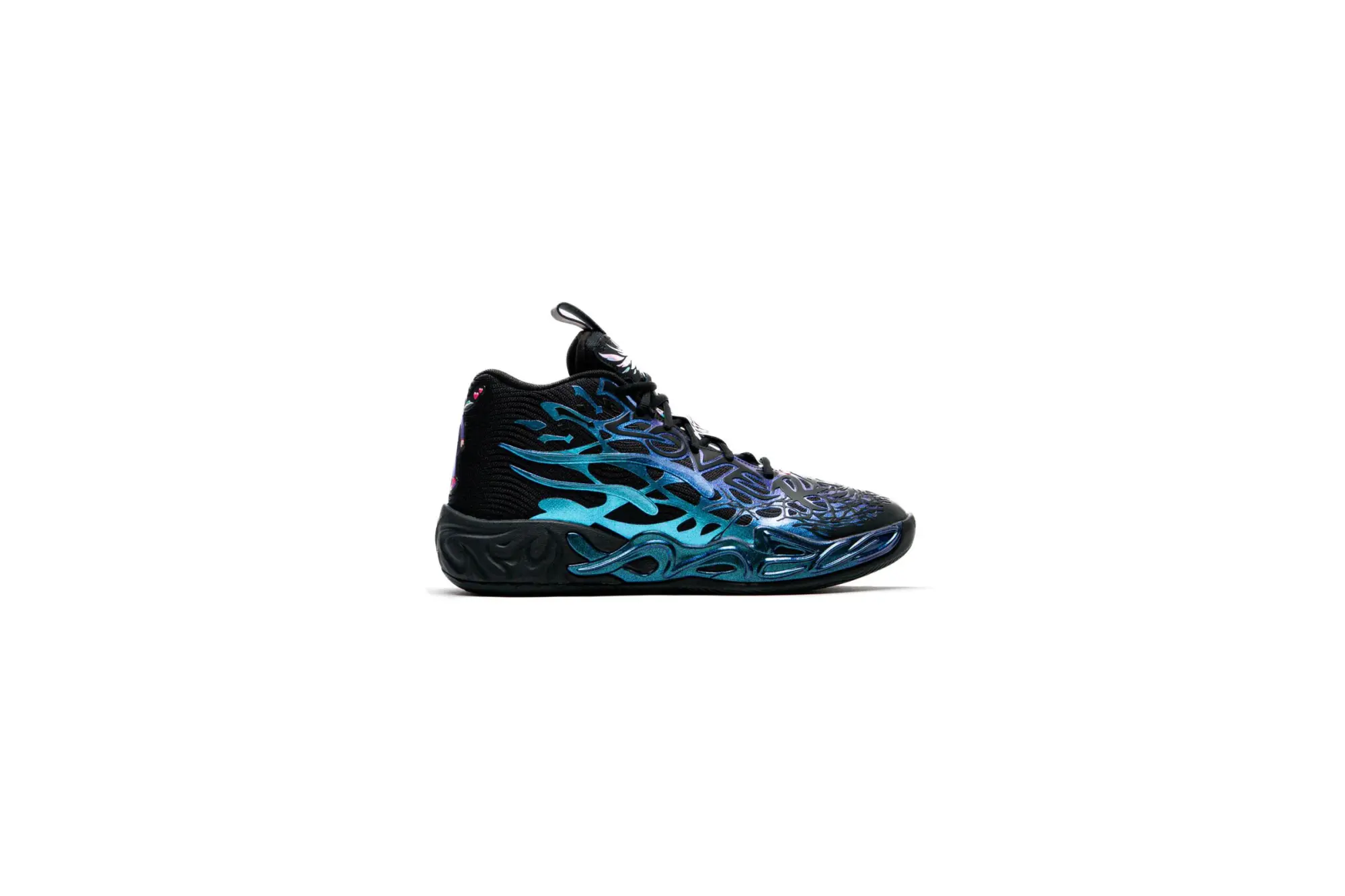 PUMA MB.04 Reflections Basketball Shoes Unisex, Black/Ravish