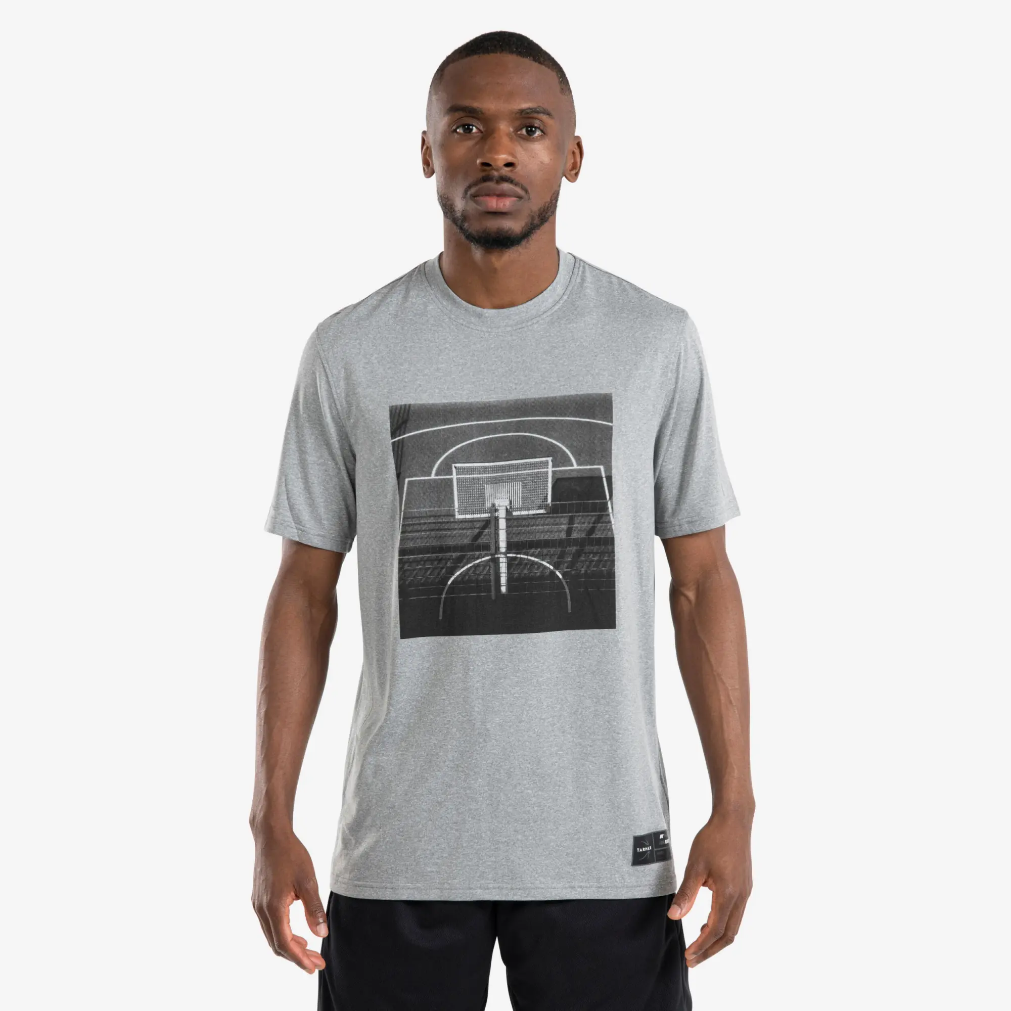 Men's/Women's Basketball T-Shirt/Jersey Ts500 Fast - Grey