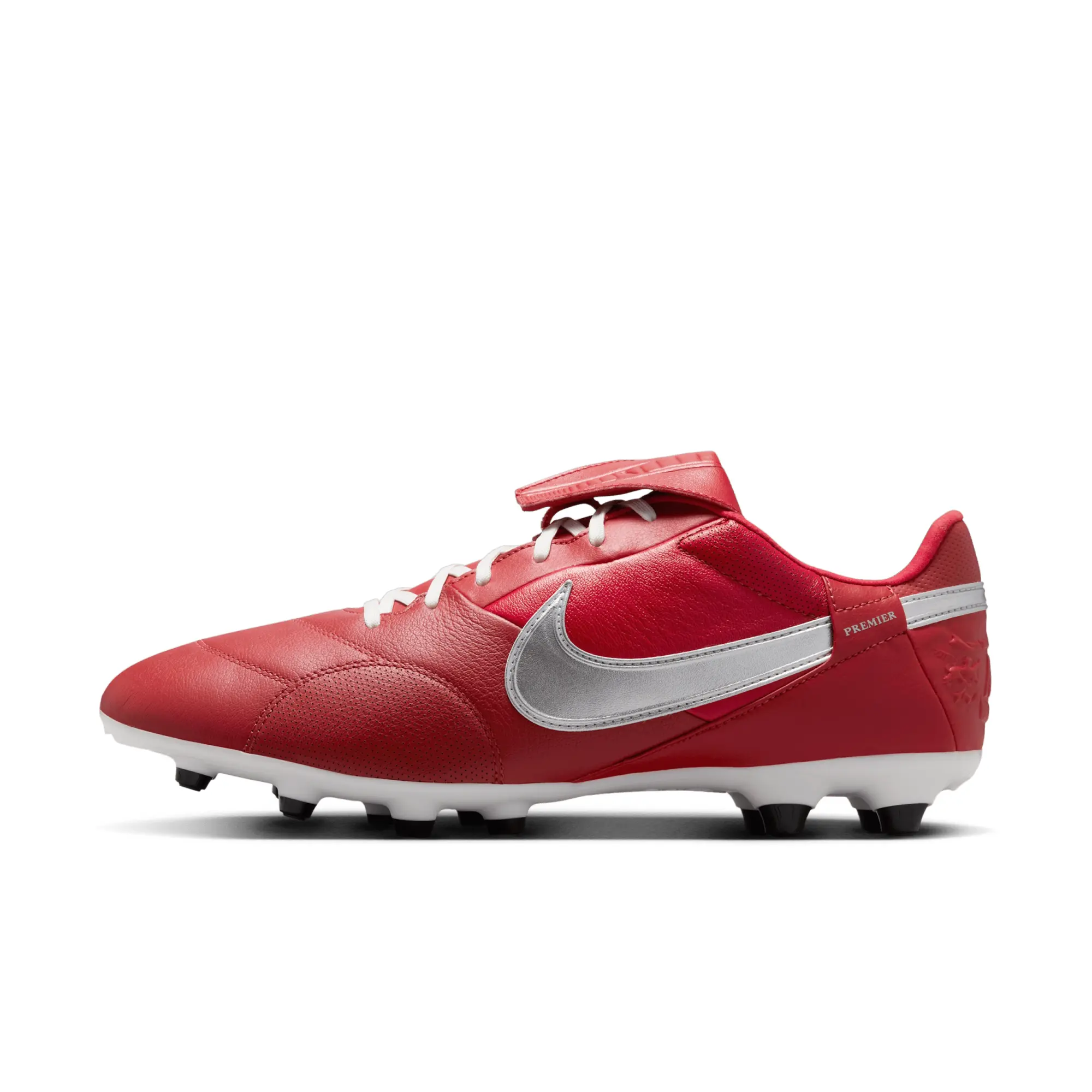 Nike Premier 3 FG Low-Top Football Boot - Red