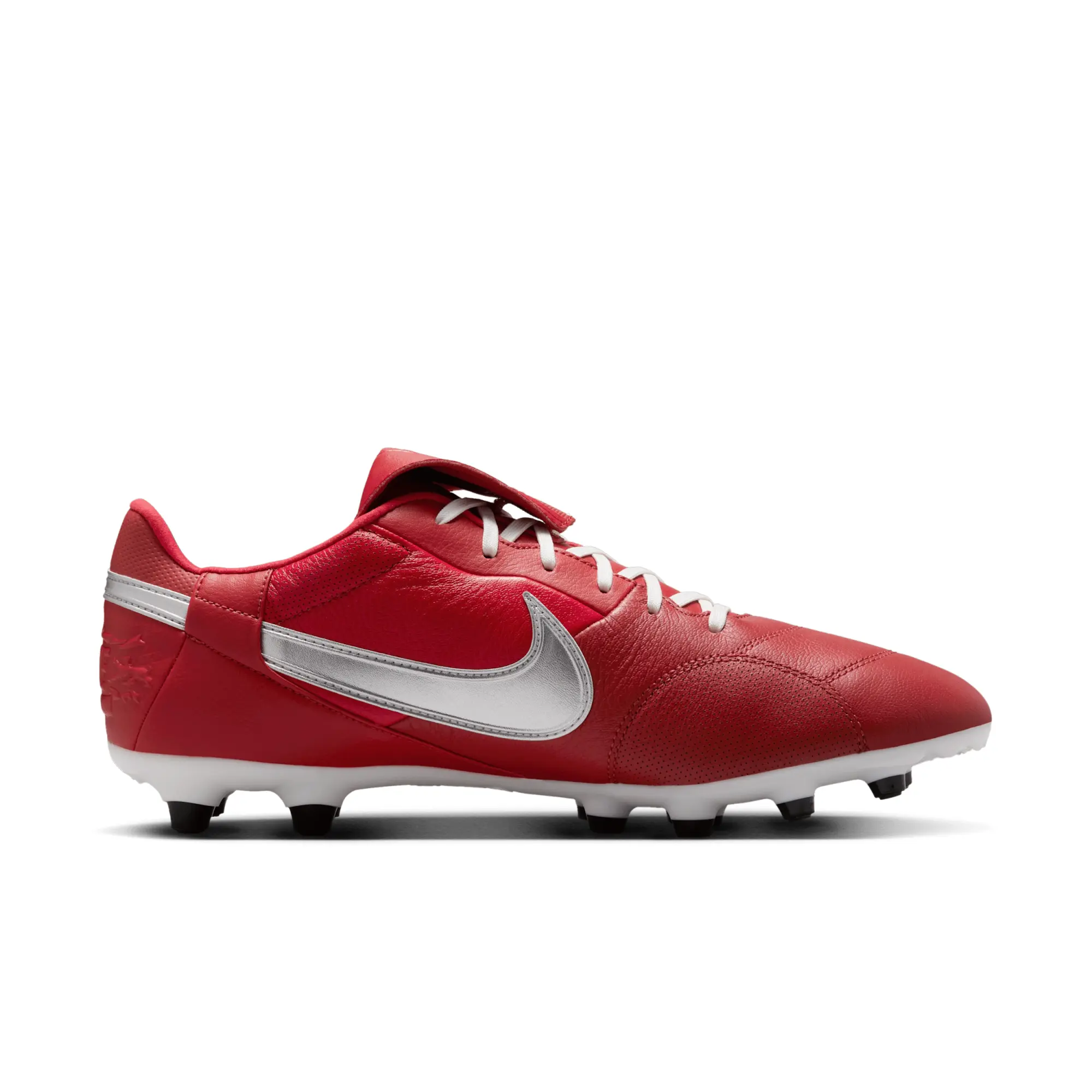 Nike Premier 3 FG Low-Top Football Boot - Red