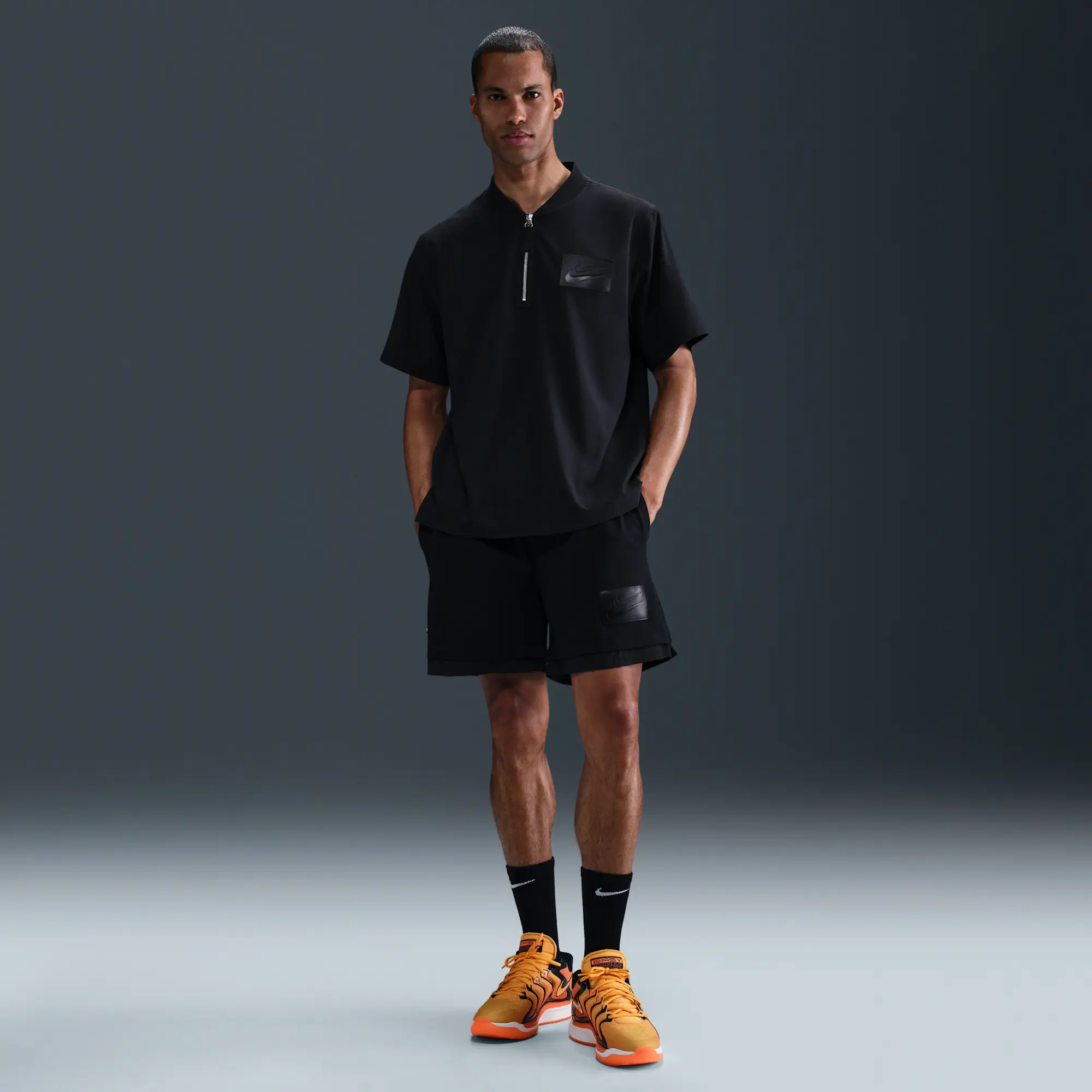 Nike Kevin Durant Men's Dri-FIT 15cm (approx.) Basketball Shorts - Black - Cotton/Polyester