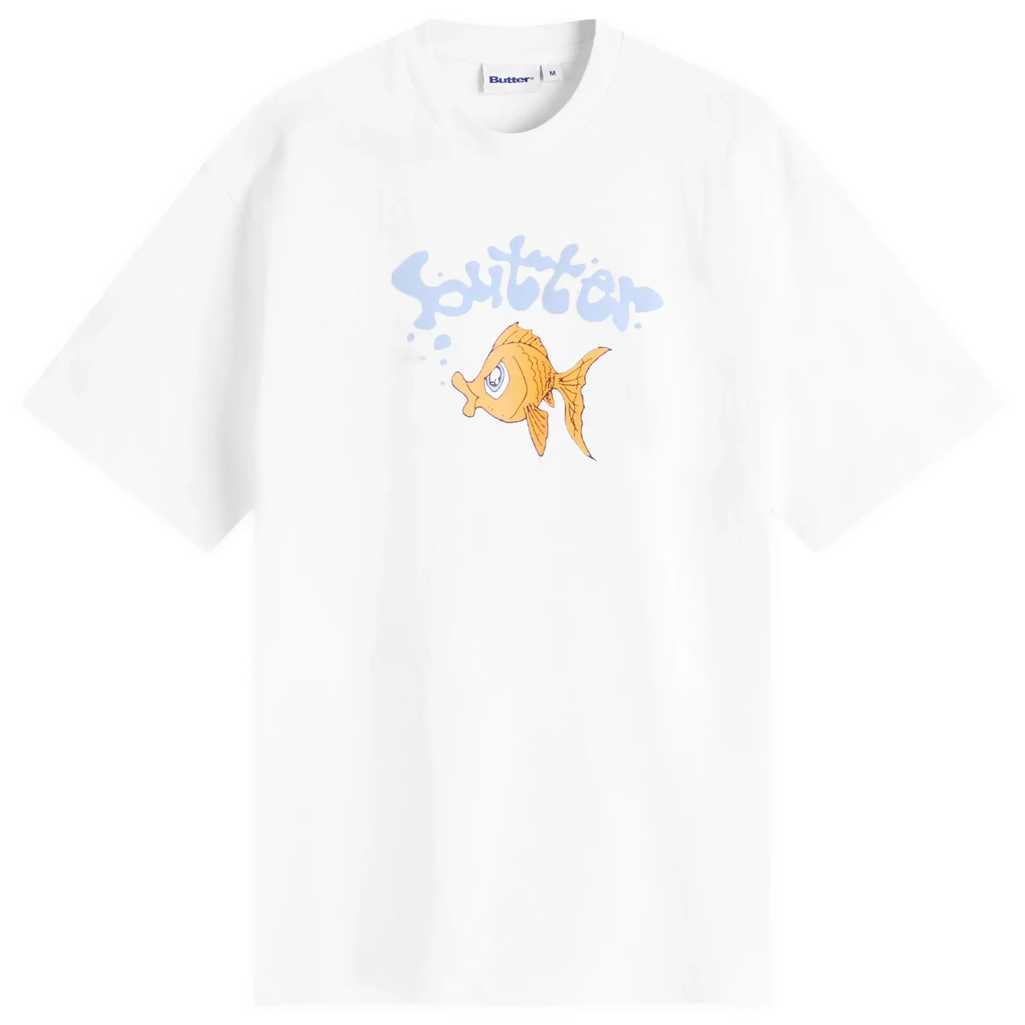 Butter Goods Men's Goldfish T-Shirt White