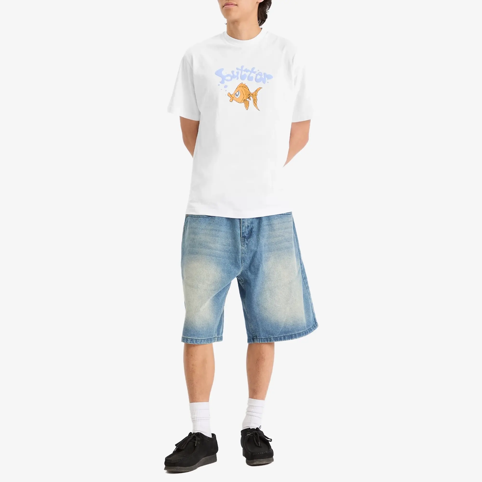 Butter Goods Men's Goldfish T-Shirt White
