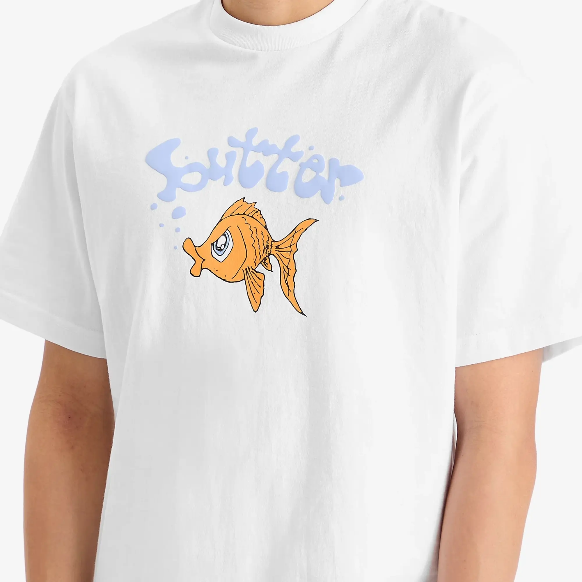 Butter Goods Men's Goldfish T-Shirt White