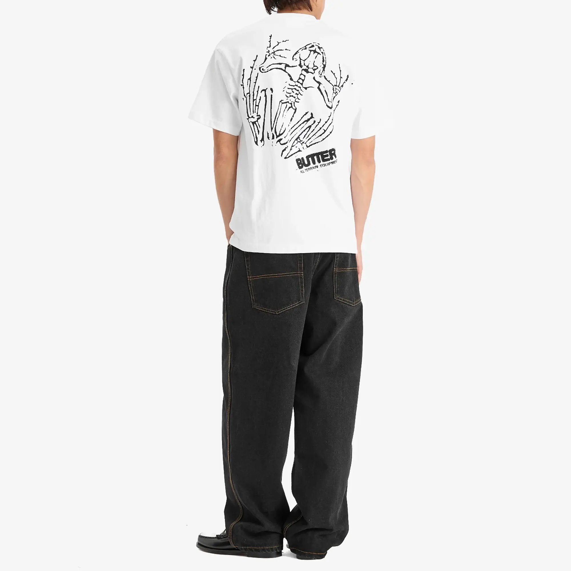 Butter Goods Men's Fossil T-Shirt White
