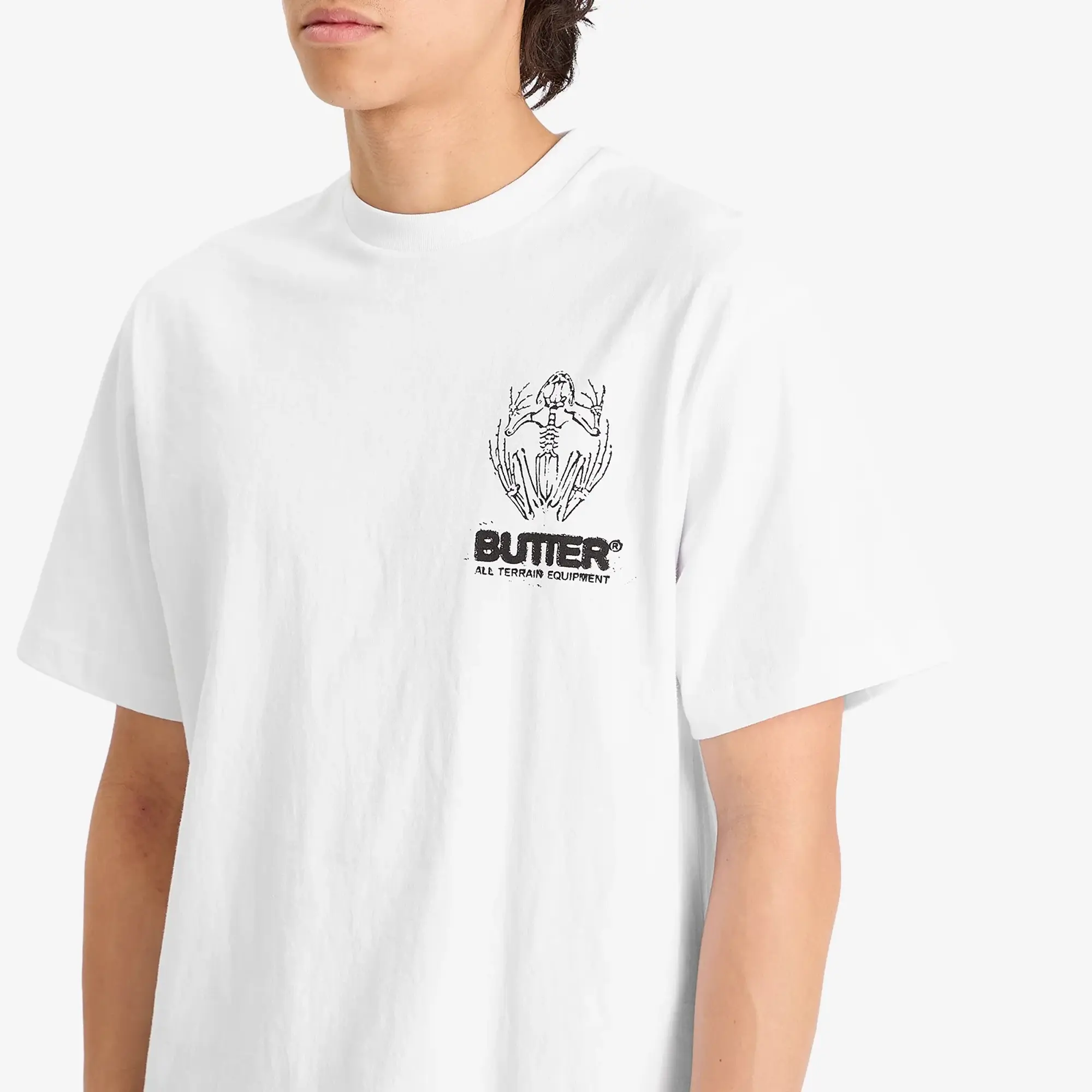 Butter Goods Men's Fossil T-Shirt White