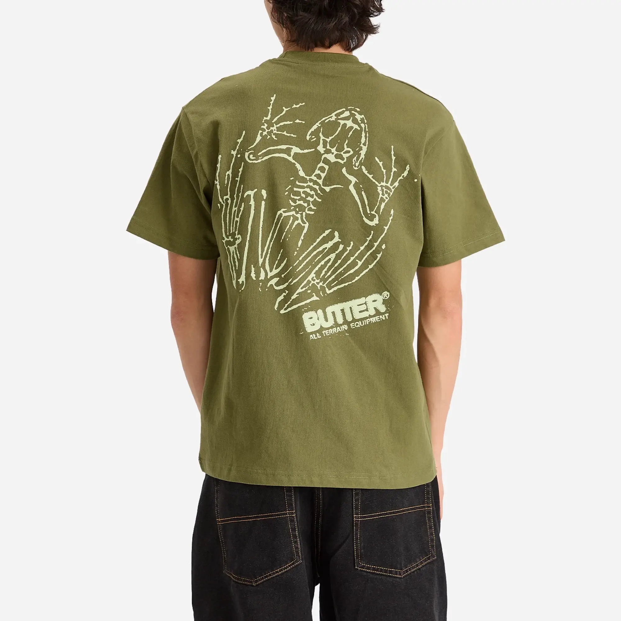 Butter Goods Men's Fossil T-Shirt Moss