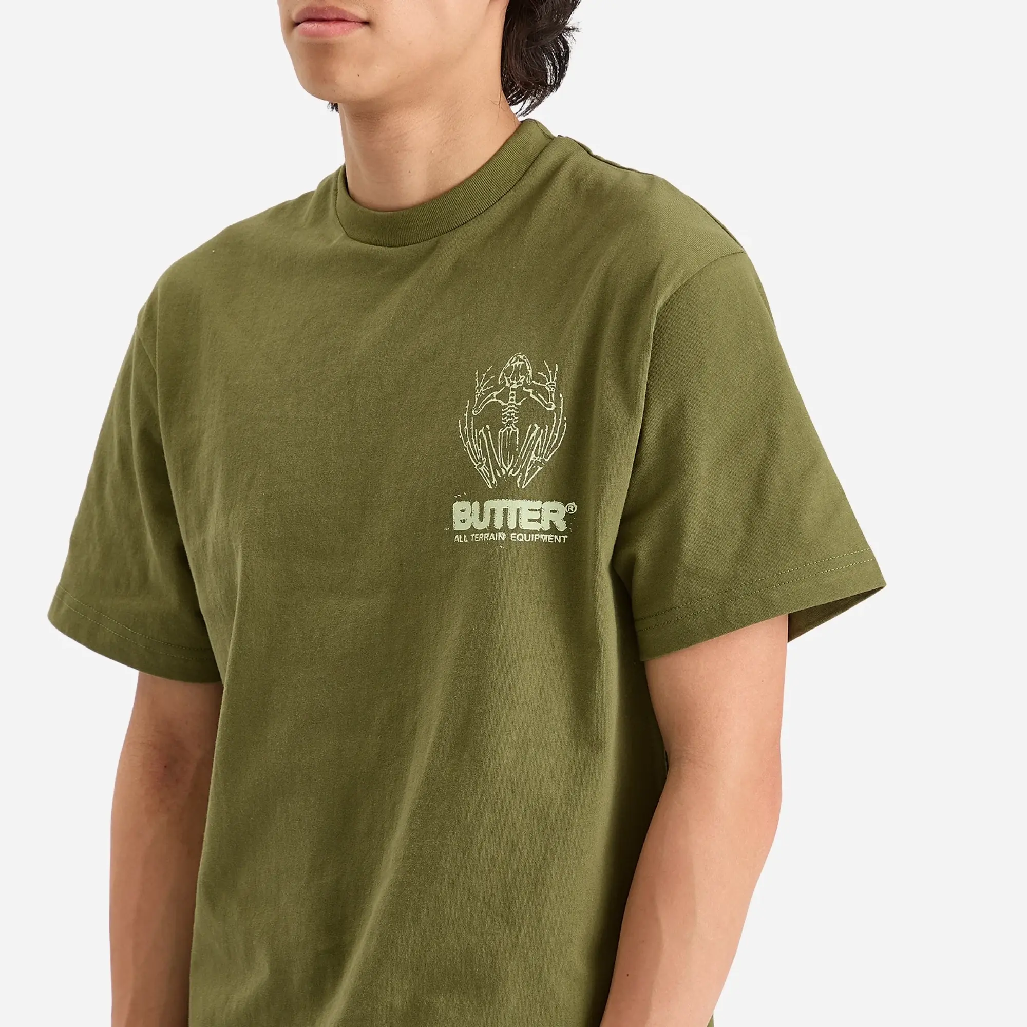 Butter Goods Men's Fossil T-Shirt Moss