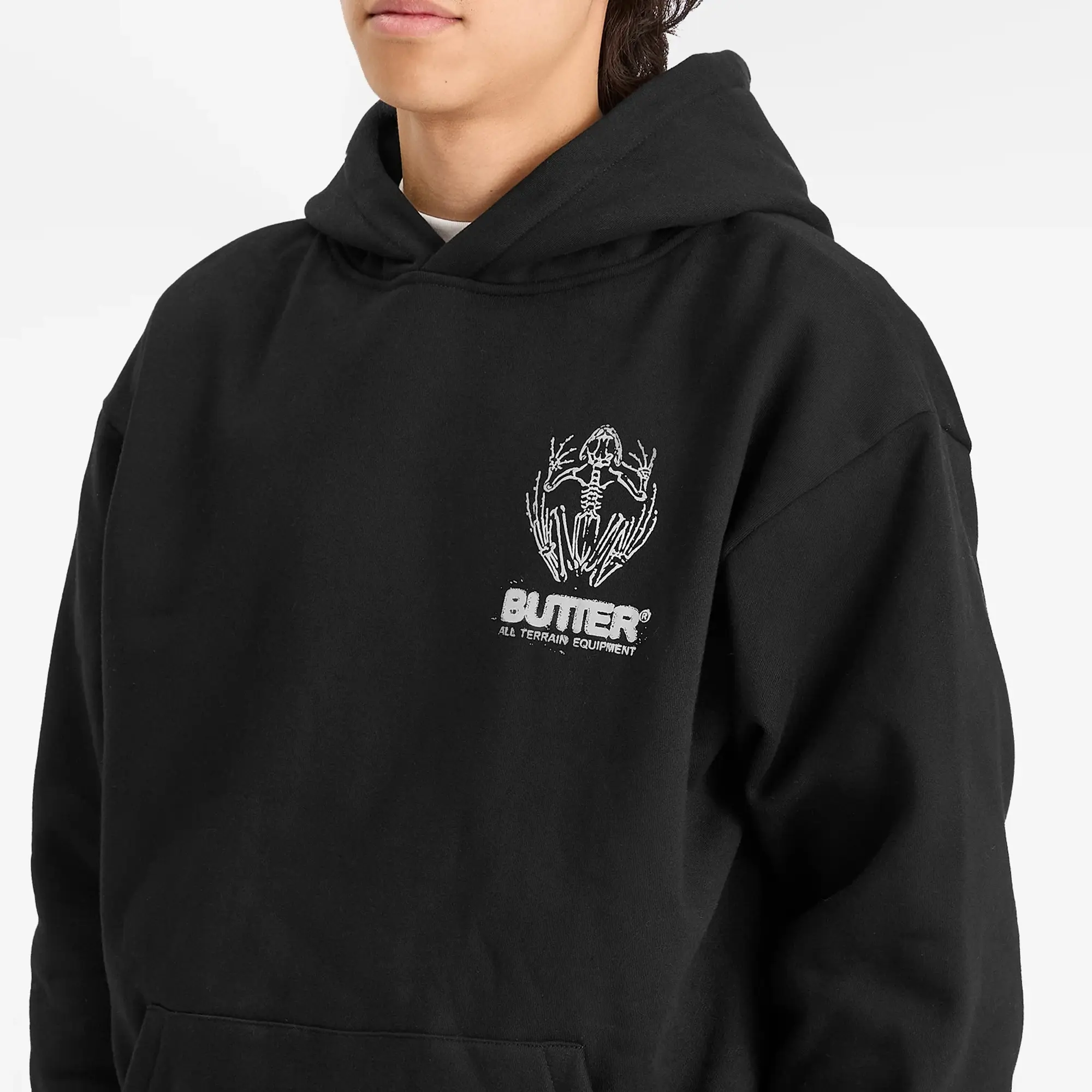 Butter Goods Men's Fossil Hoodie Black